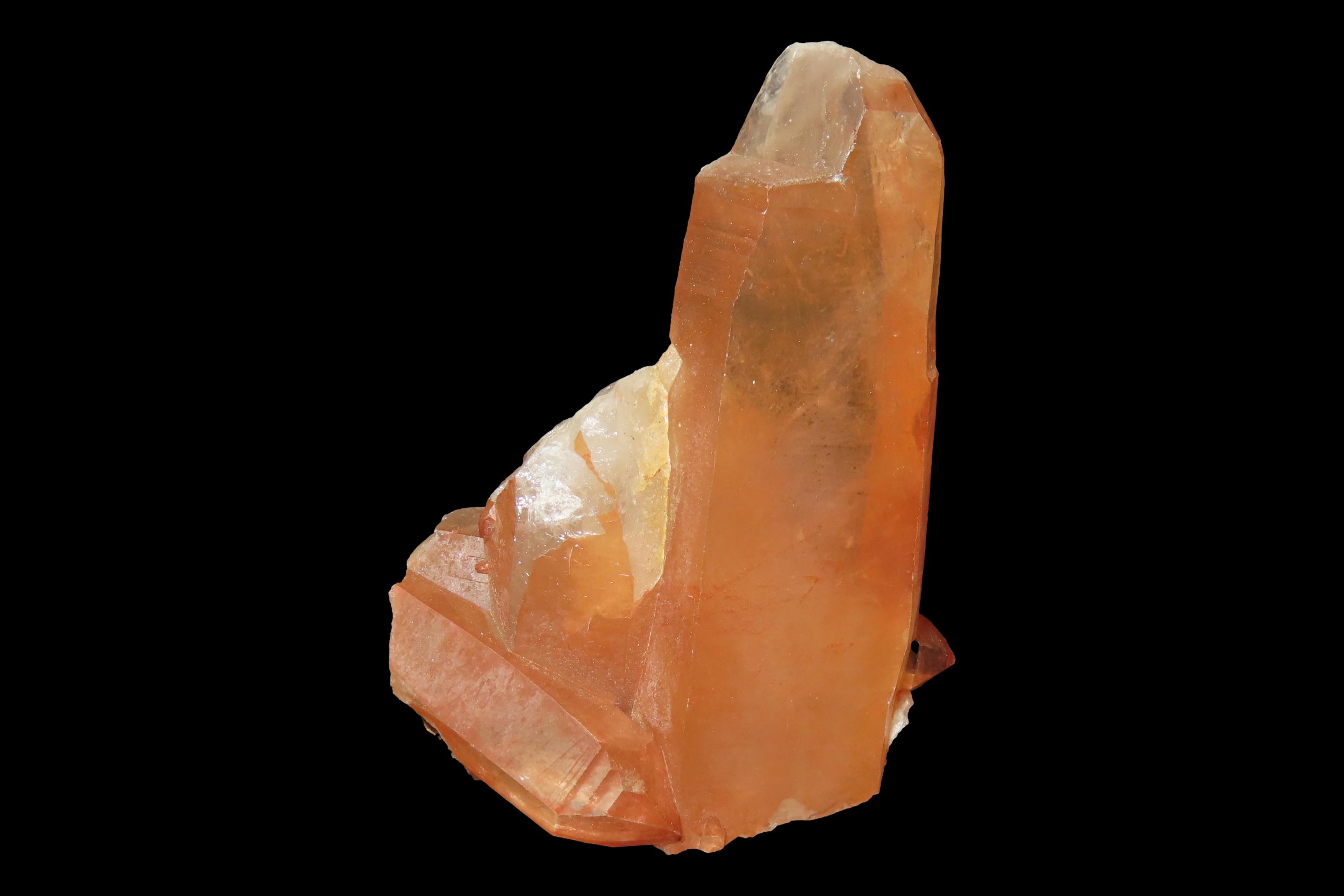 Beautiful Large Red Quartz Crystal Cluster, Great Display Specimen.