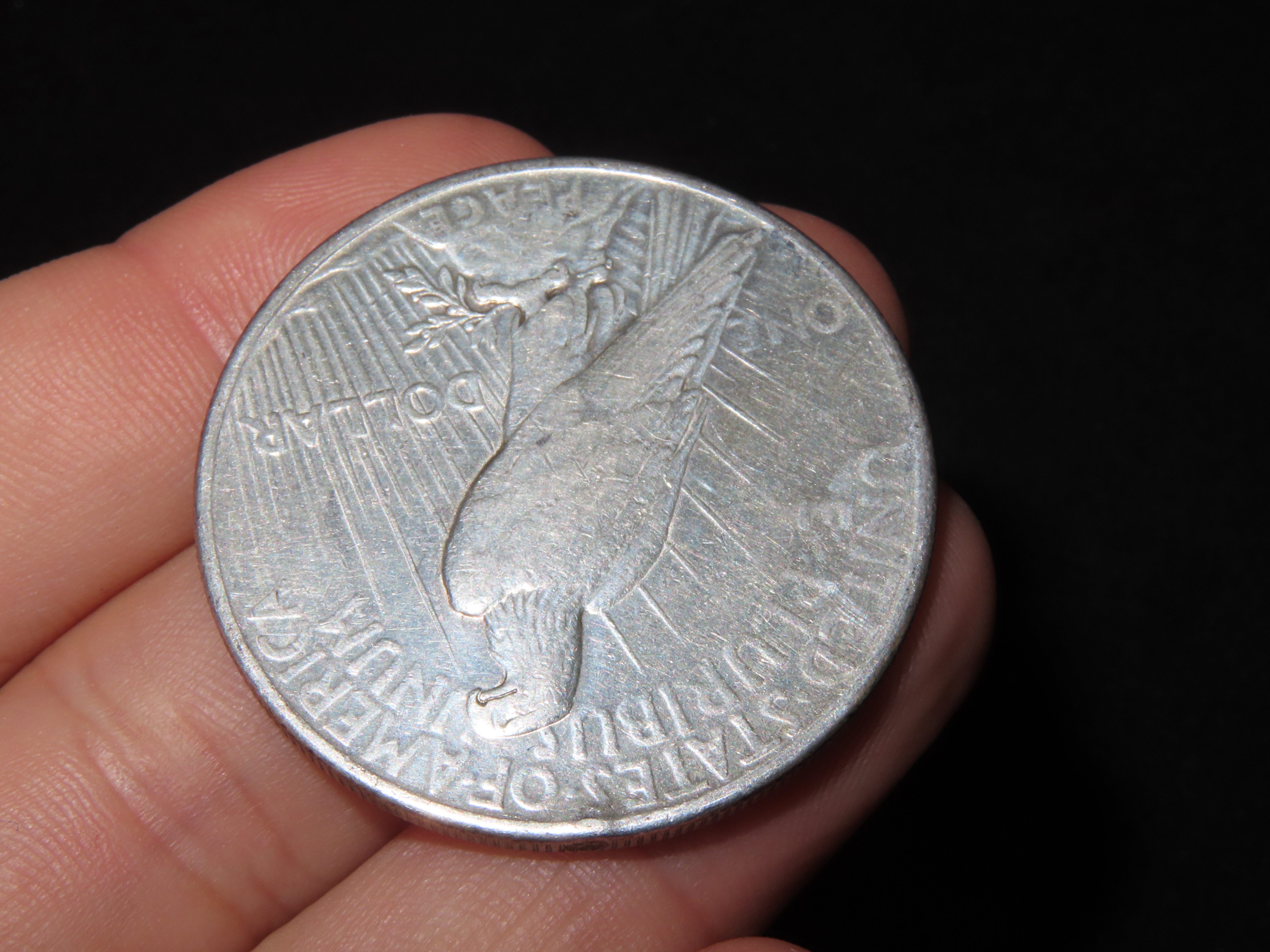 1925 Liberty Peace Silver Dollar, Nicer Grade example with amazing original details, One Ounce Silver U.S. Coin, Currency, $1
