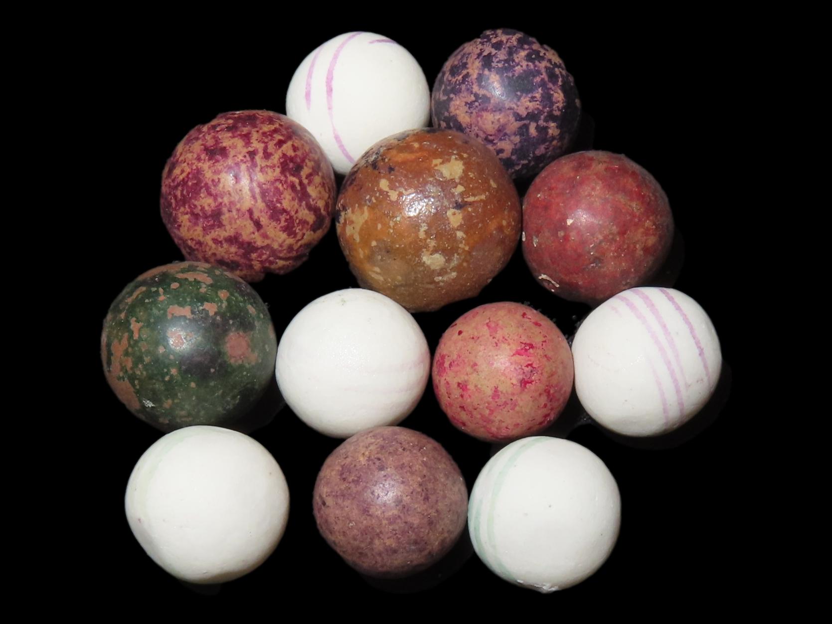 Lot of Civil War era Marbles found in Wayne County Tennessee.