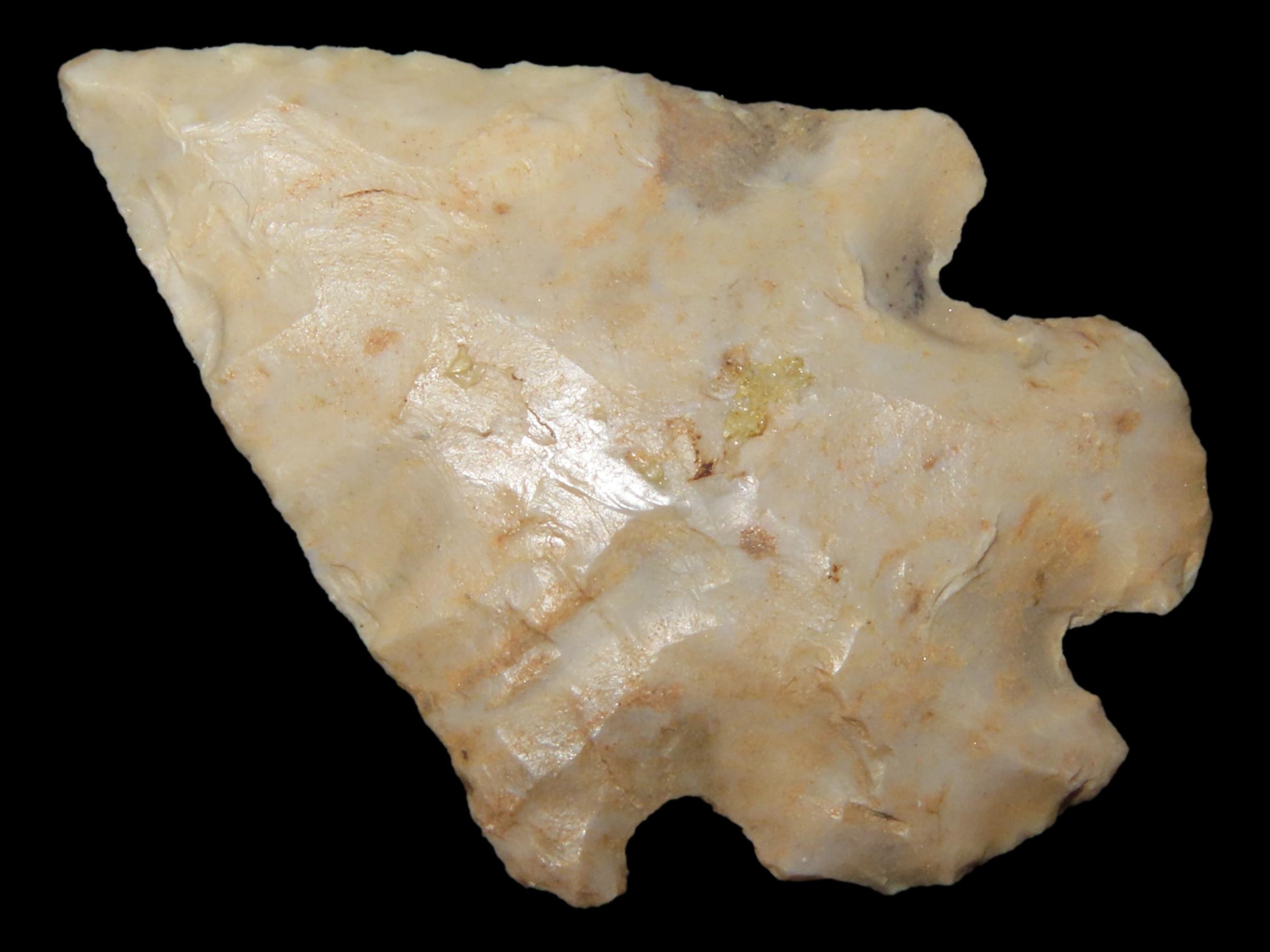 Amazing Ohio Lecroy Bifurcate Arrowhead found in Butler County OH. Indian Arrowhead, Artifact.