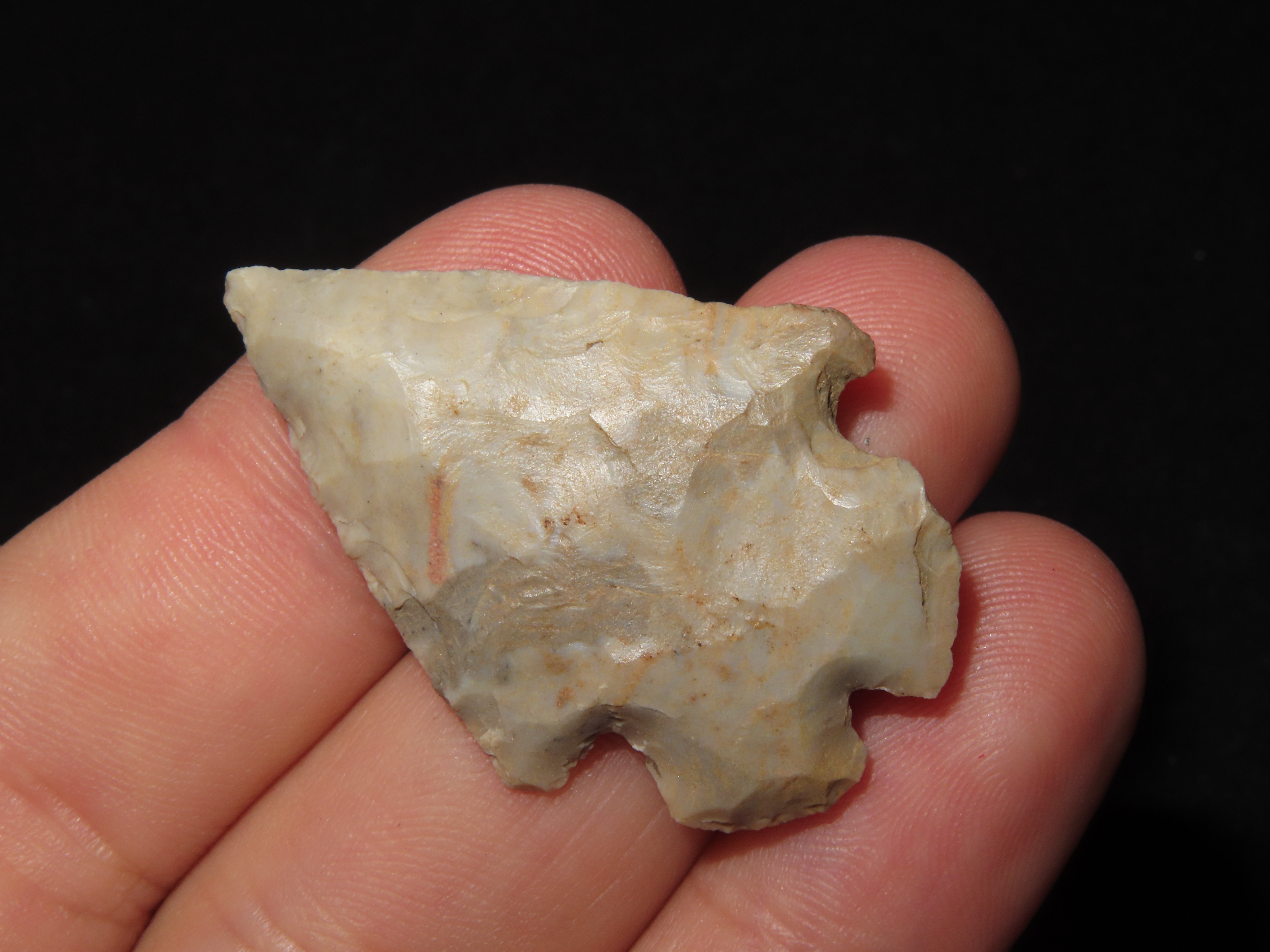 Amazing Ohio Lecroy Bifurcate Arrowhead found in Butler County OH. Indian Arrowhead, Artifact.