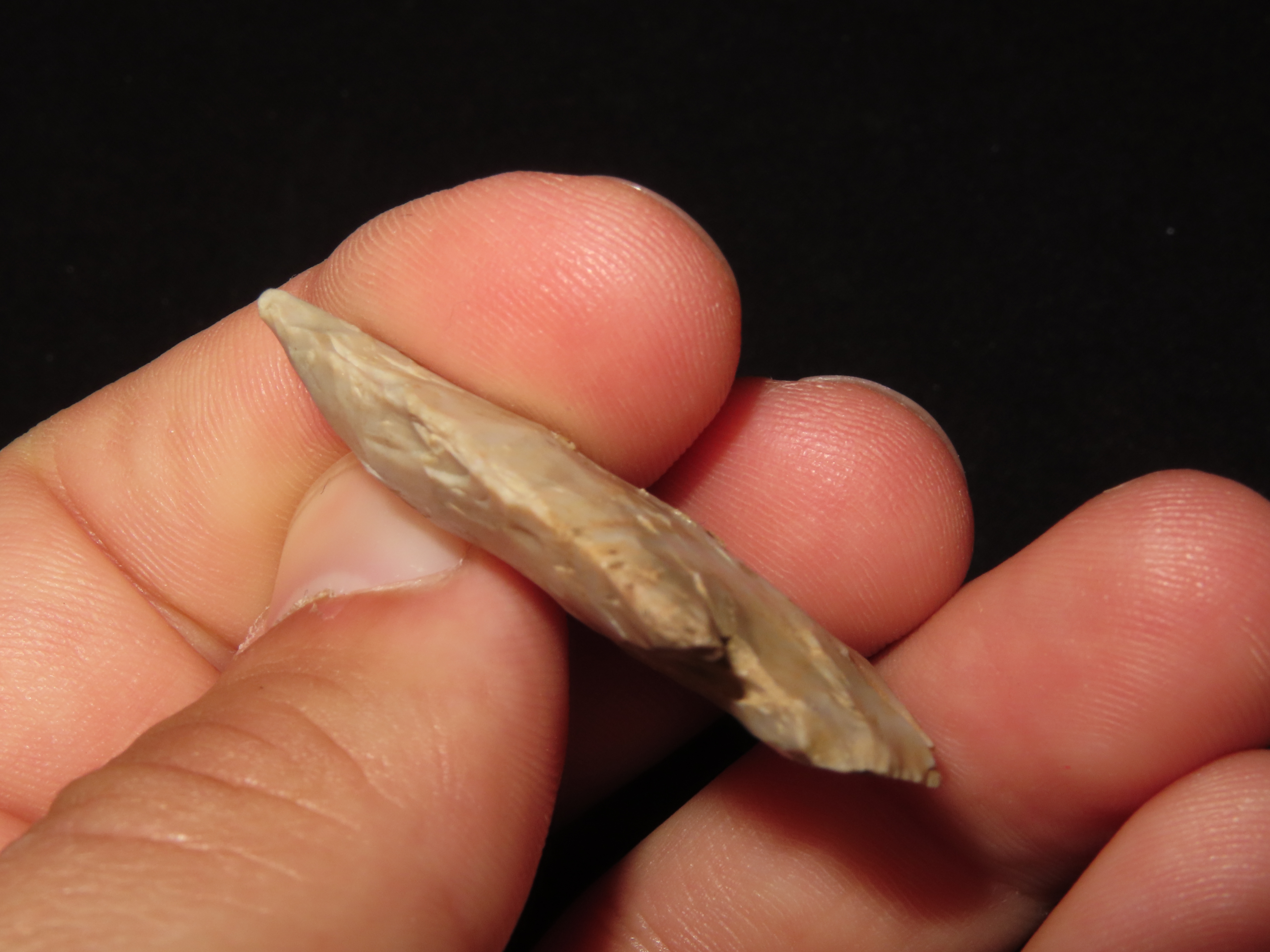 Amazing Ohio Lecroy Bifurcate Arrowhead found in Butler County OH. Indian Arrowhead, Artifact.