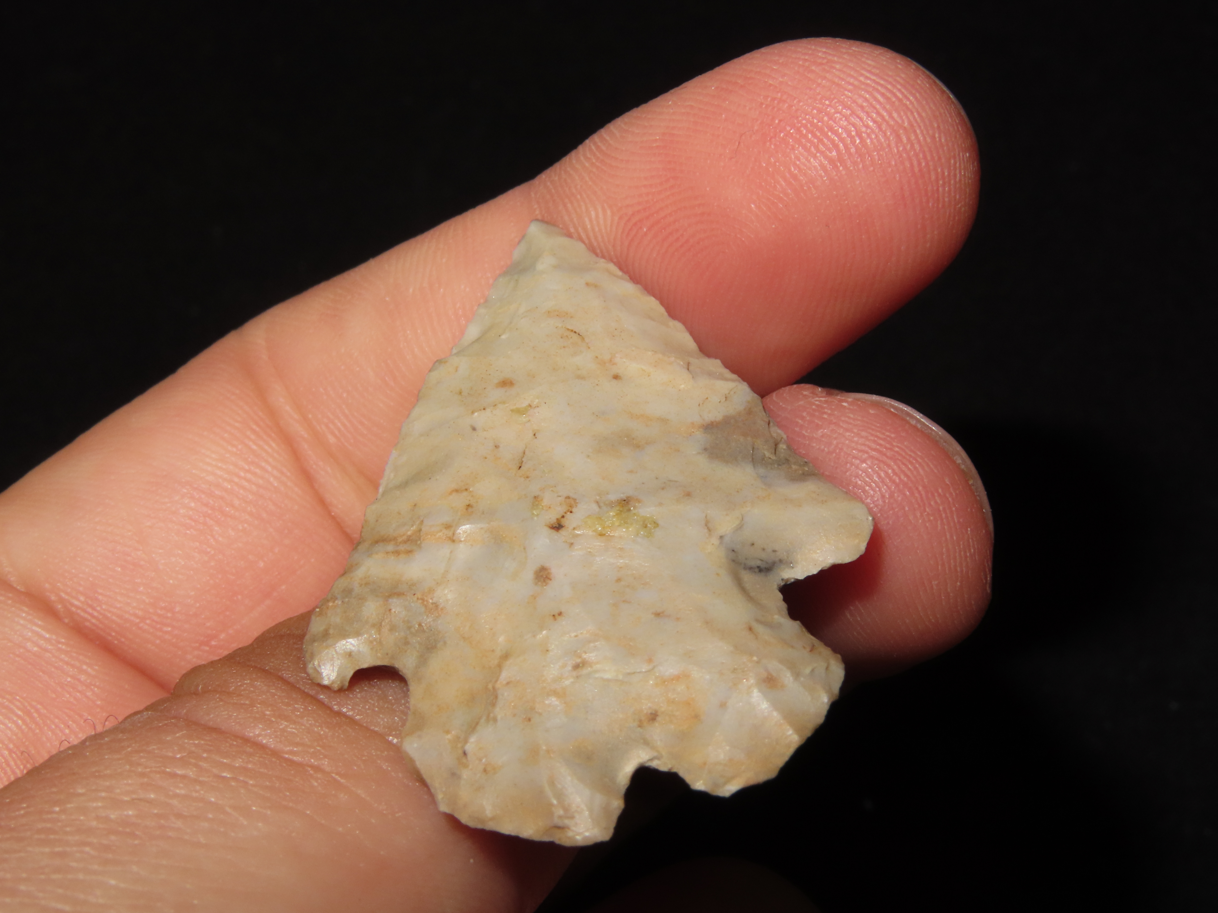 Amazing Ohio Lecroy Bifurcate Arrowhead found in Butler County OH. Indian Arrowhead, Artifact.