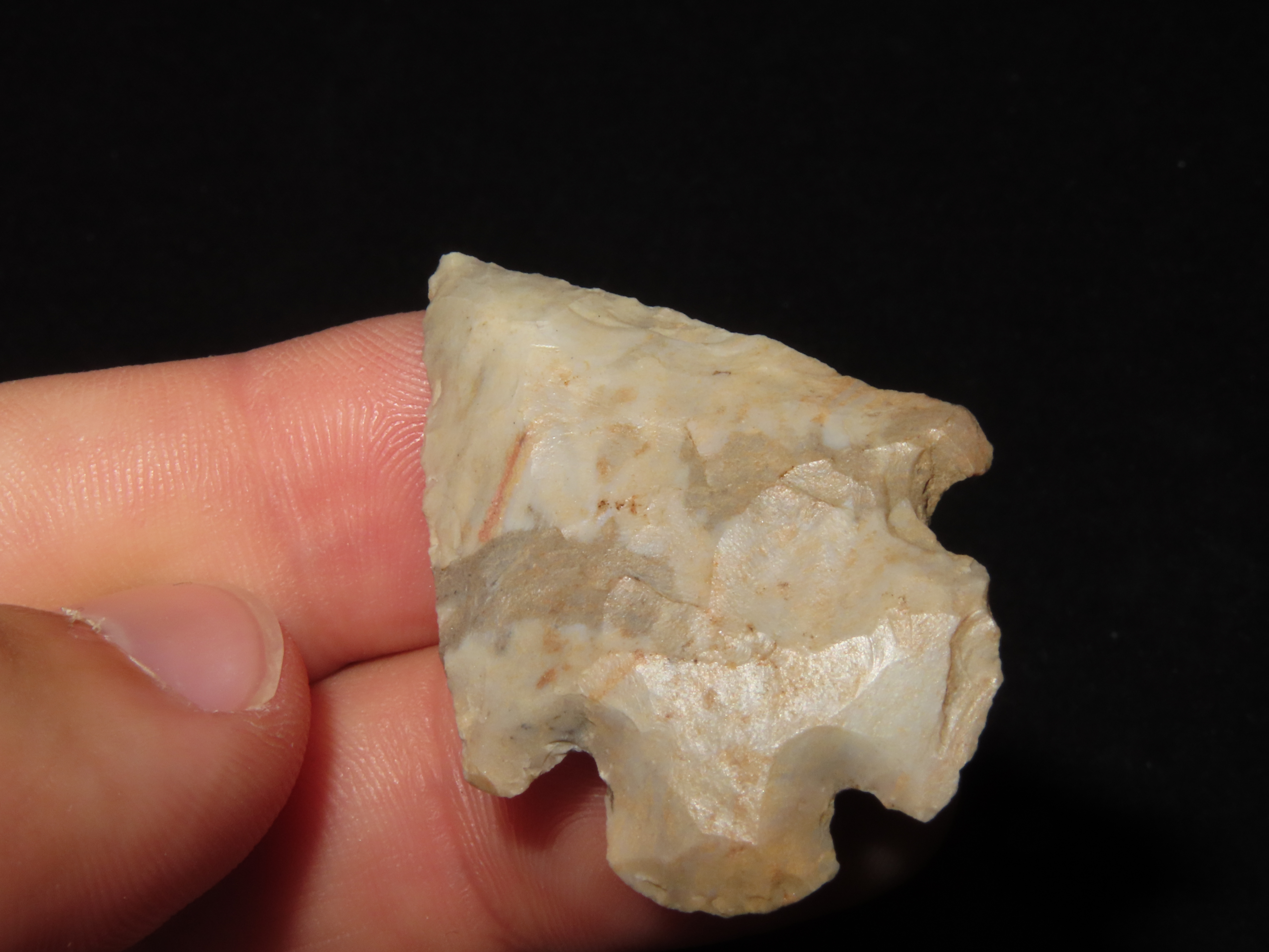 Amazing Ohio Lecroy Bifurcate Arrowhead found in Butler County OH. Indian Arrowhead, Artifact.