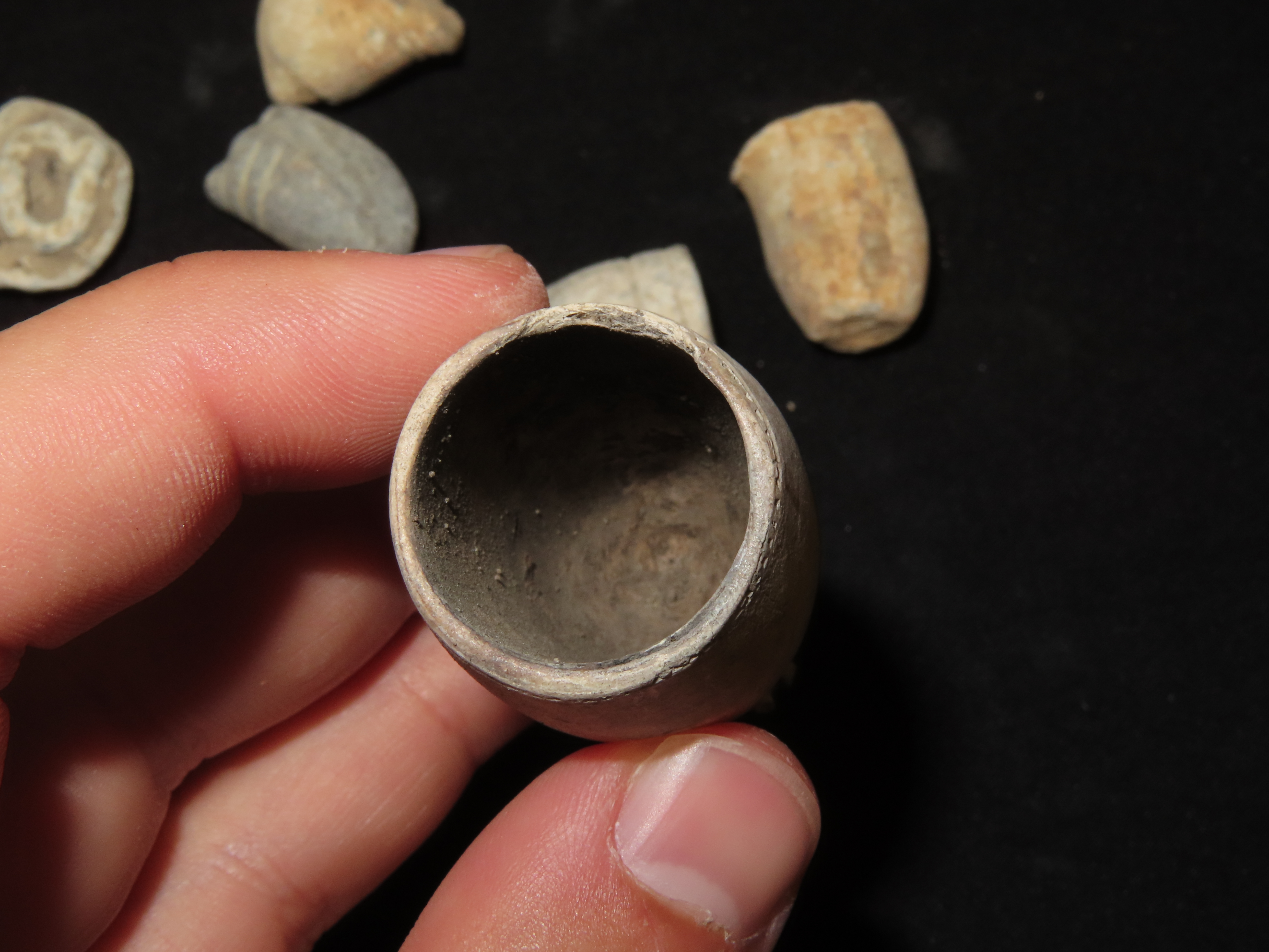 Lot of Civil War Bullets, Minie Balls, 3-Ringers, Trade Pipe, all found in Wayne County Tennessee