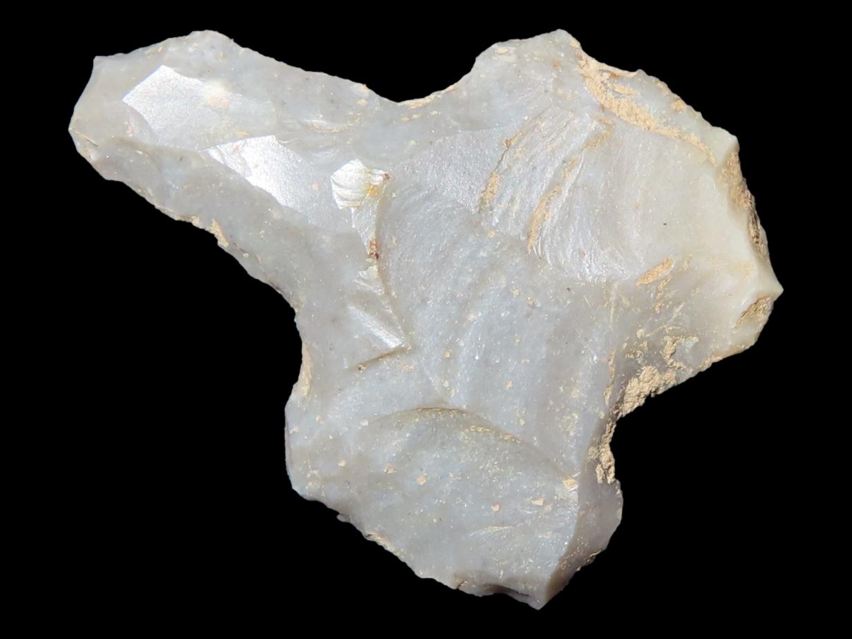 Mini Paleo Clovis / Folsom Micro Drill found in Graves County Kentucky. Triple fluted on one side.