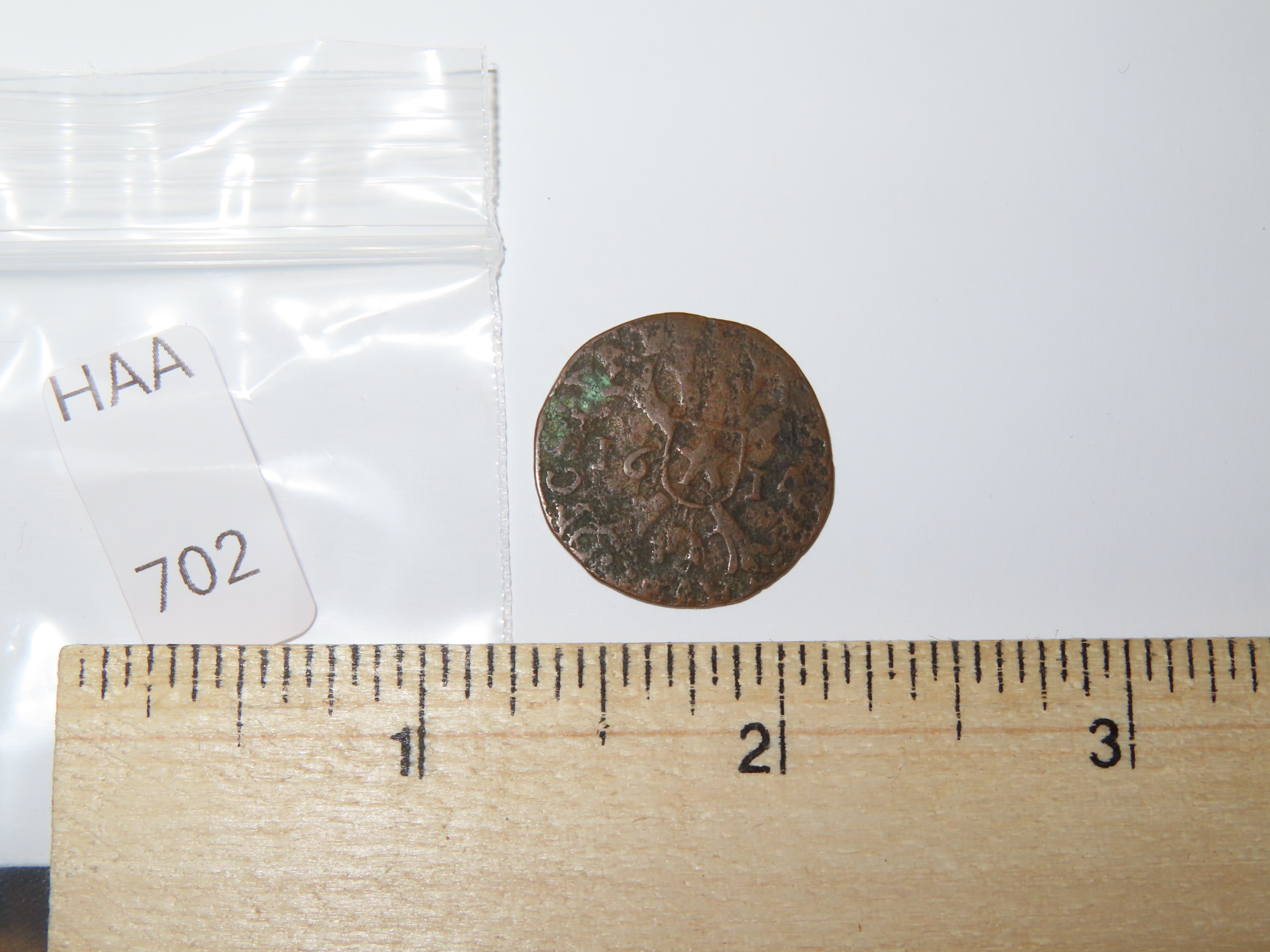 1614 Dated Colonial Era Coin, About the size of a Quarter, Great Early Over 400 Year Old Coin!