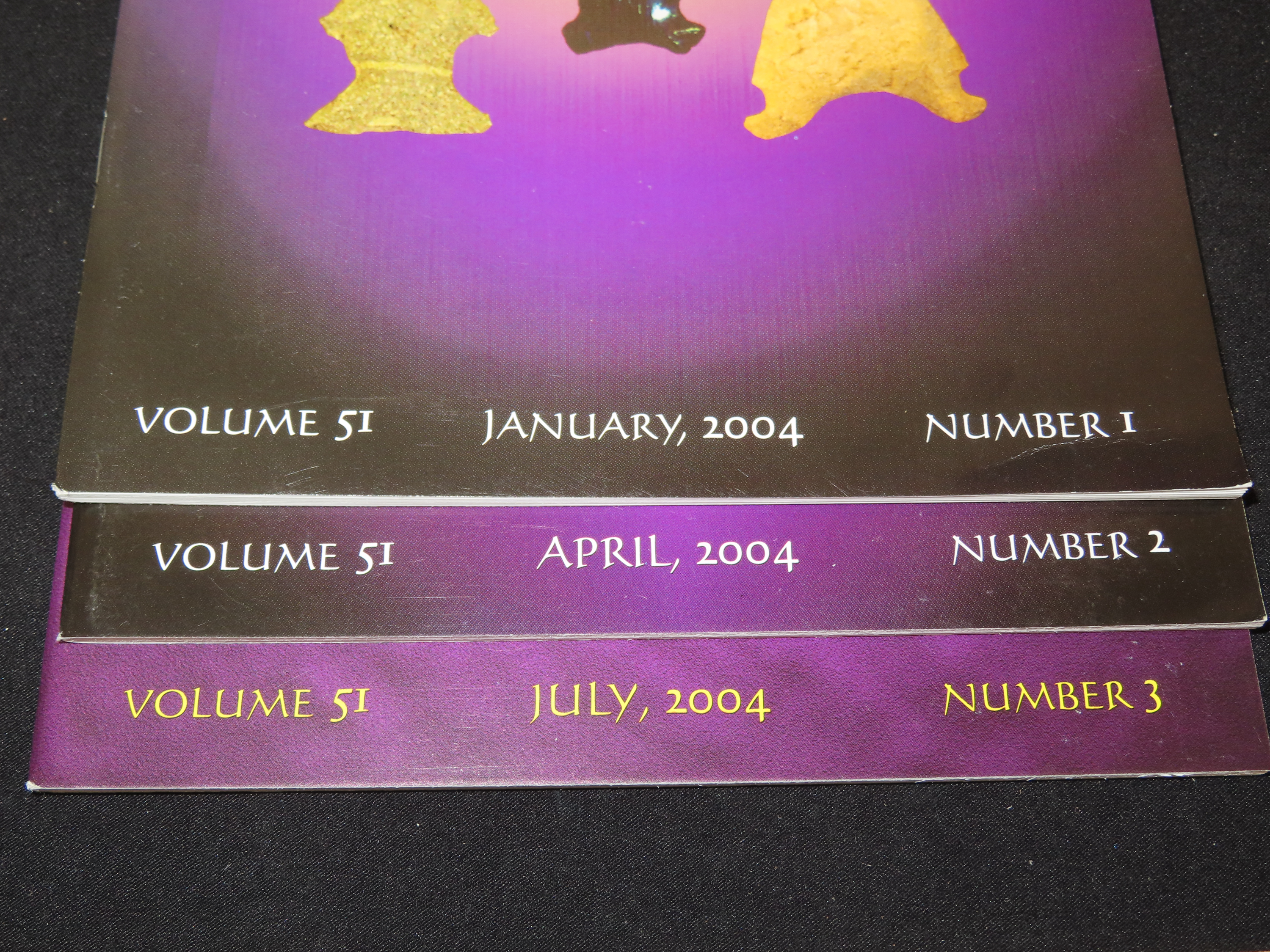 SET OF 3 CENTRAL STATES ARCHAEOLOGICAL JOURNALS FOR 2004
