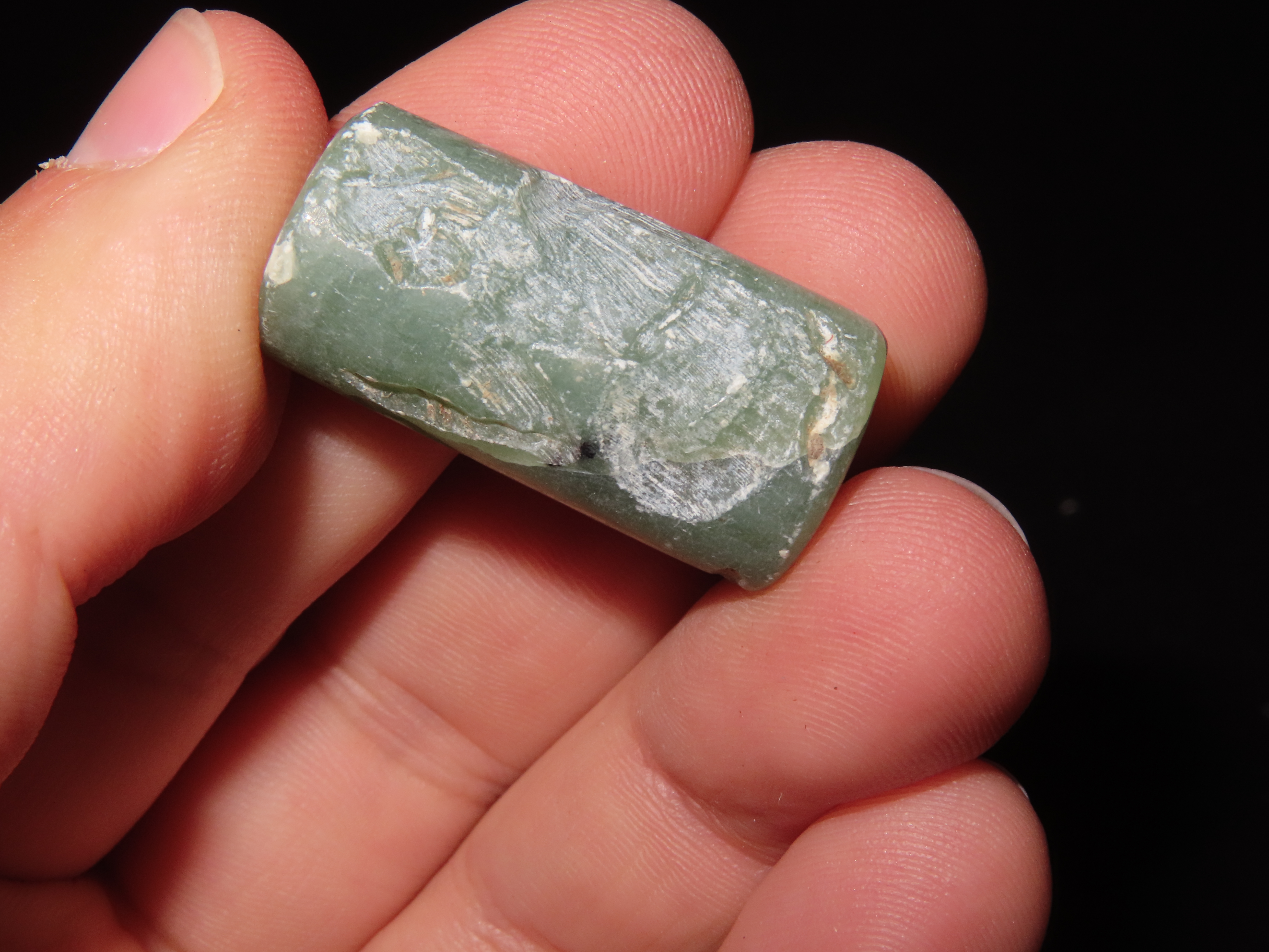 Ancient Roman Viking Engraved Intaglio Seal Bead