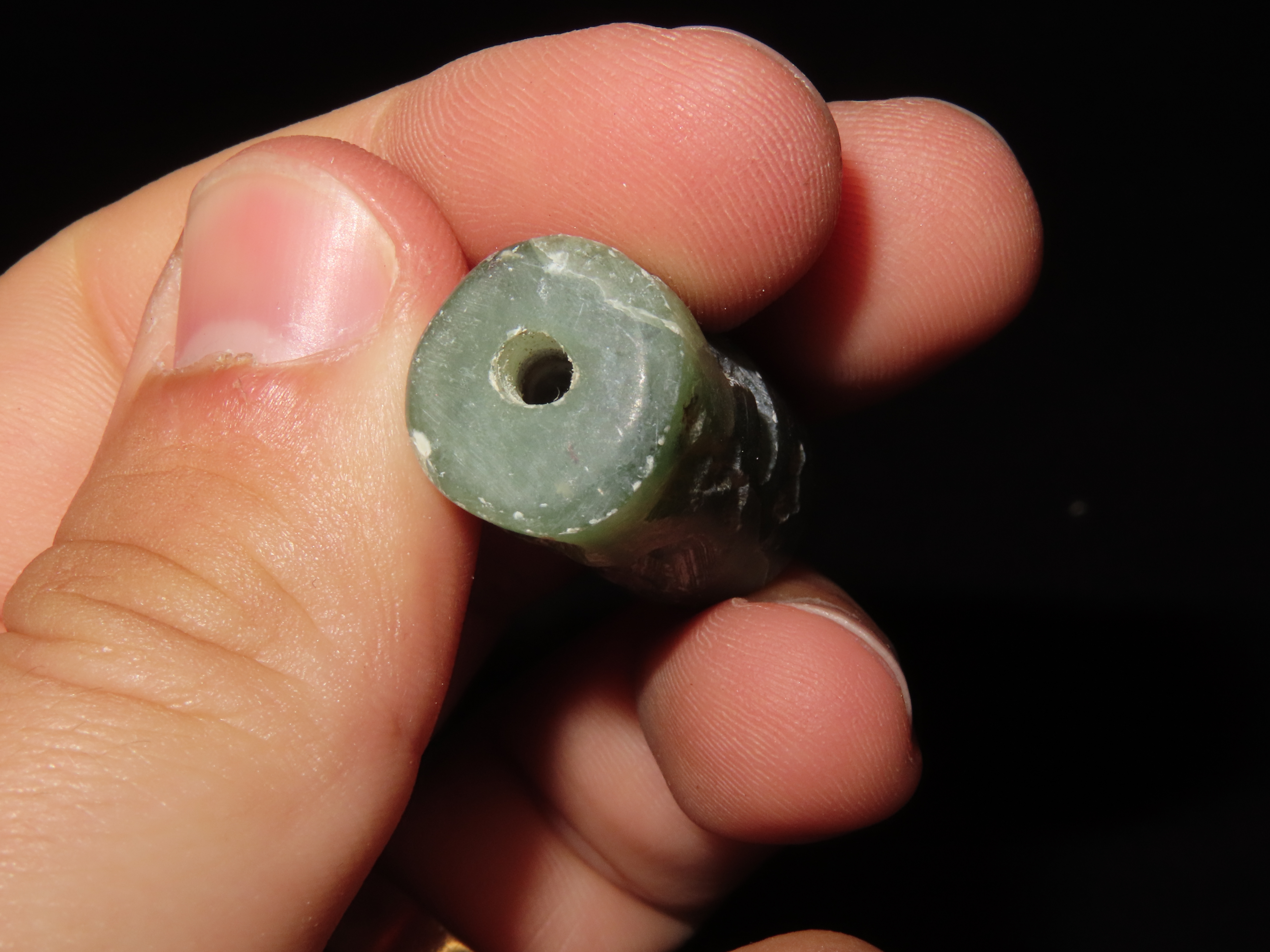 Ancient Roman Viking Engraved Intaglio Seal Bead