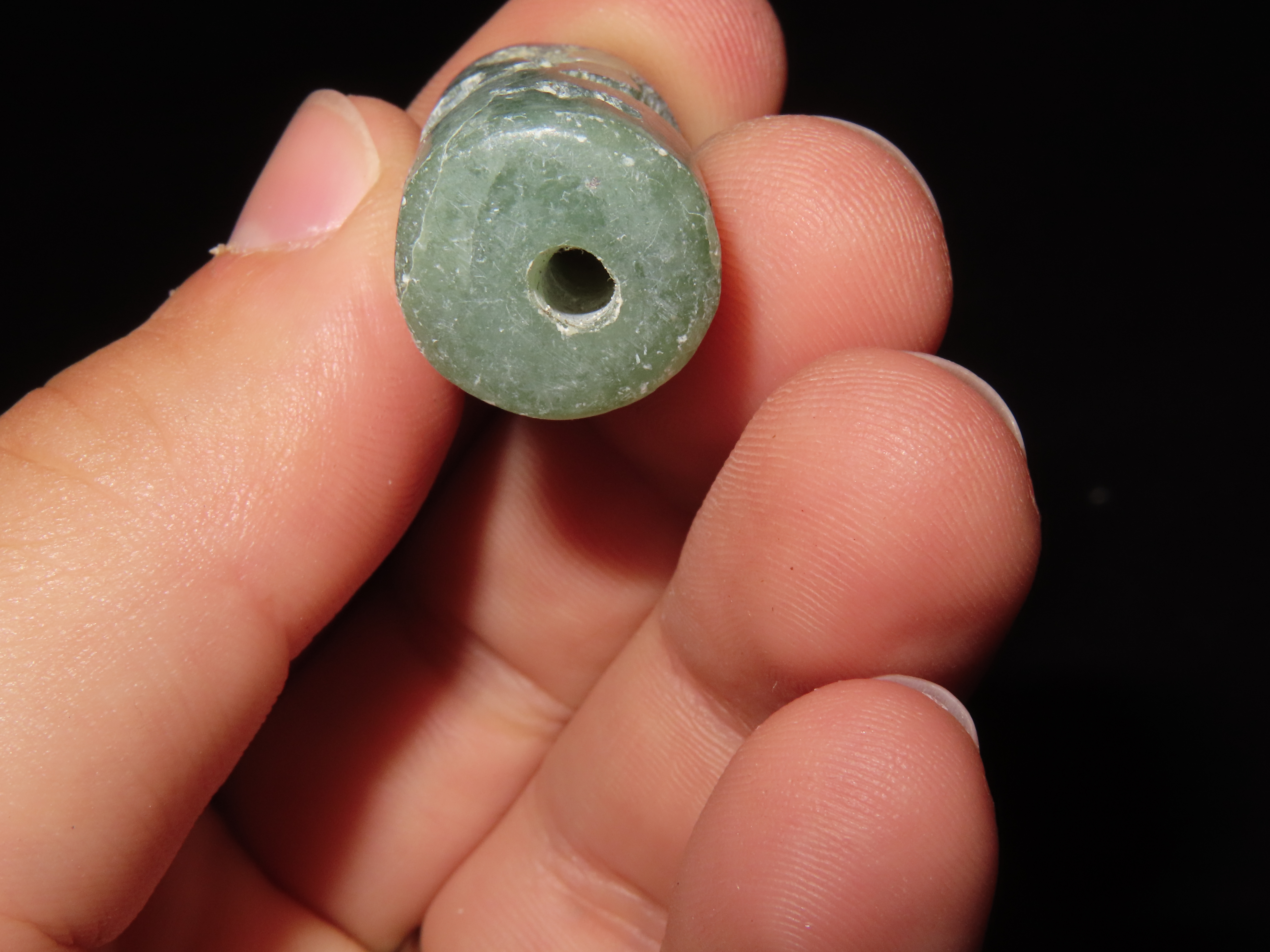 Ancient Roman Viking Engraved Intaglio Seal Bead