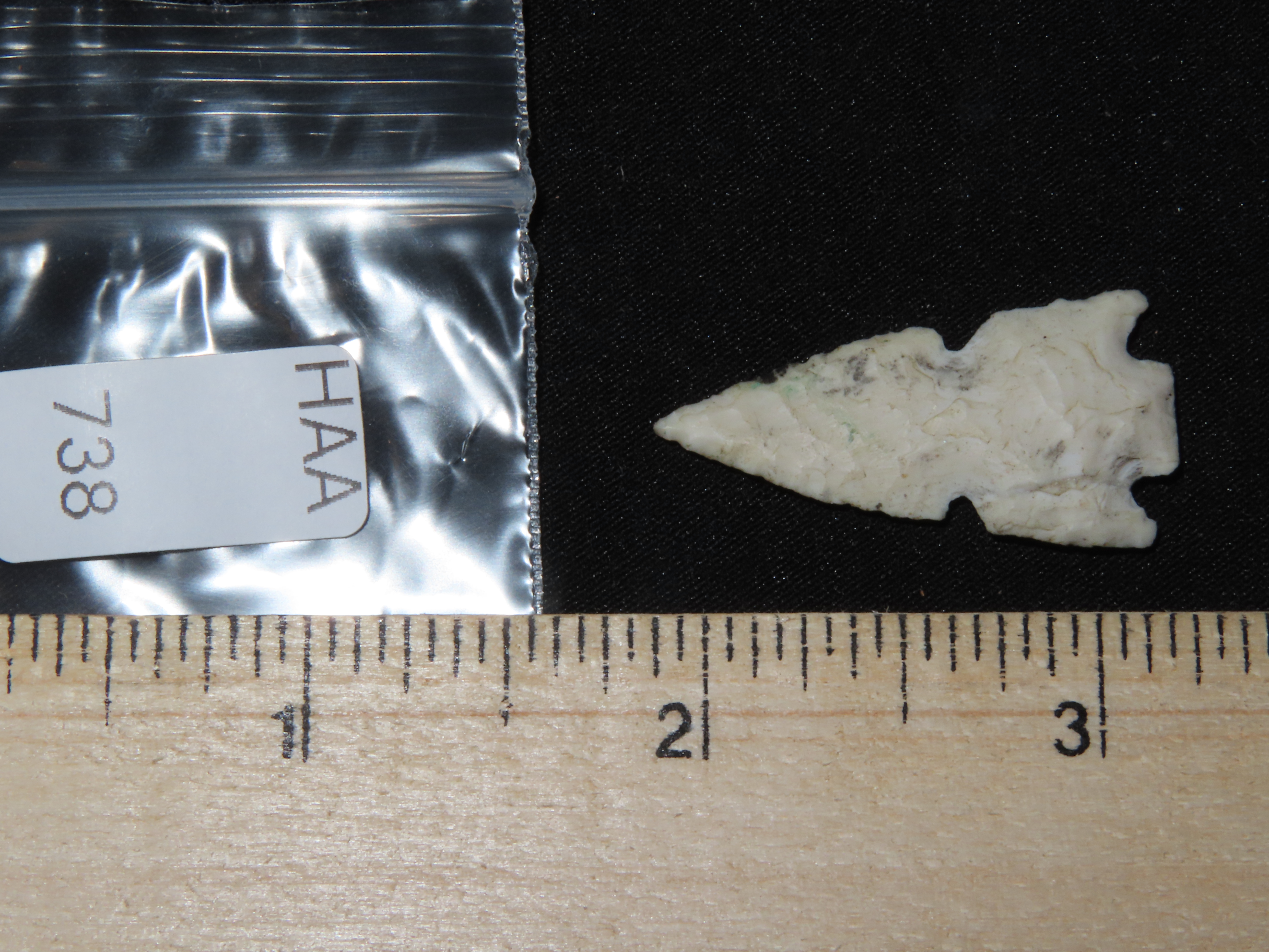 Nice Double Notch Bird Point found in New Mexico. Indian Arrowhead, Artifact.