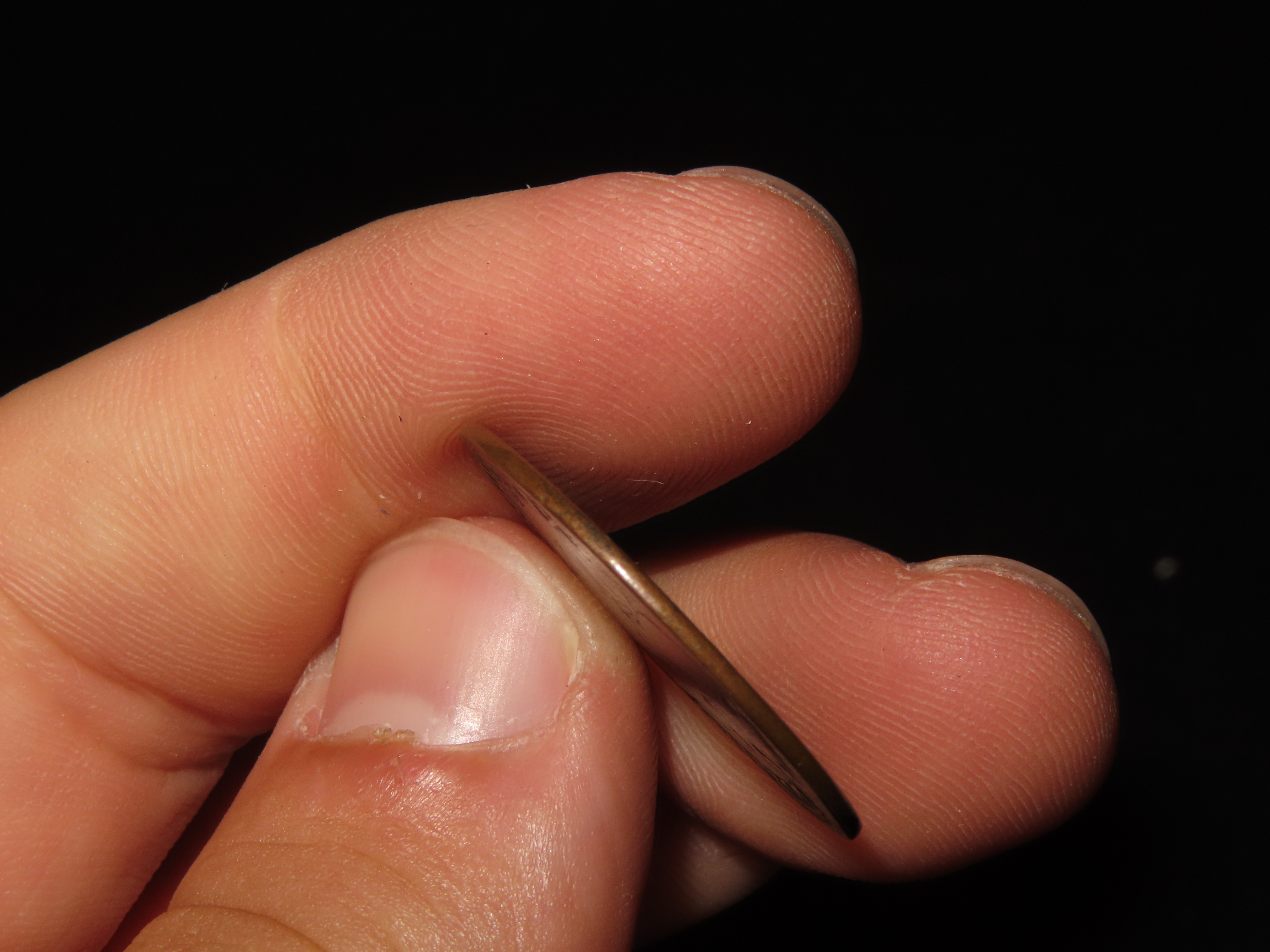 1676 Dated Colonial Era Coin, About the size of a Quarter, Great Early Over 300 Year Old Coin!