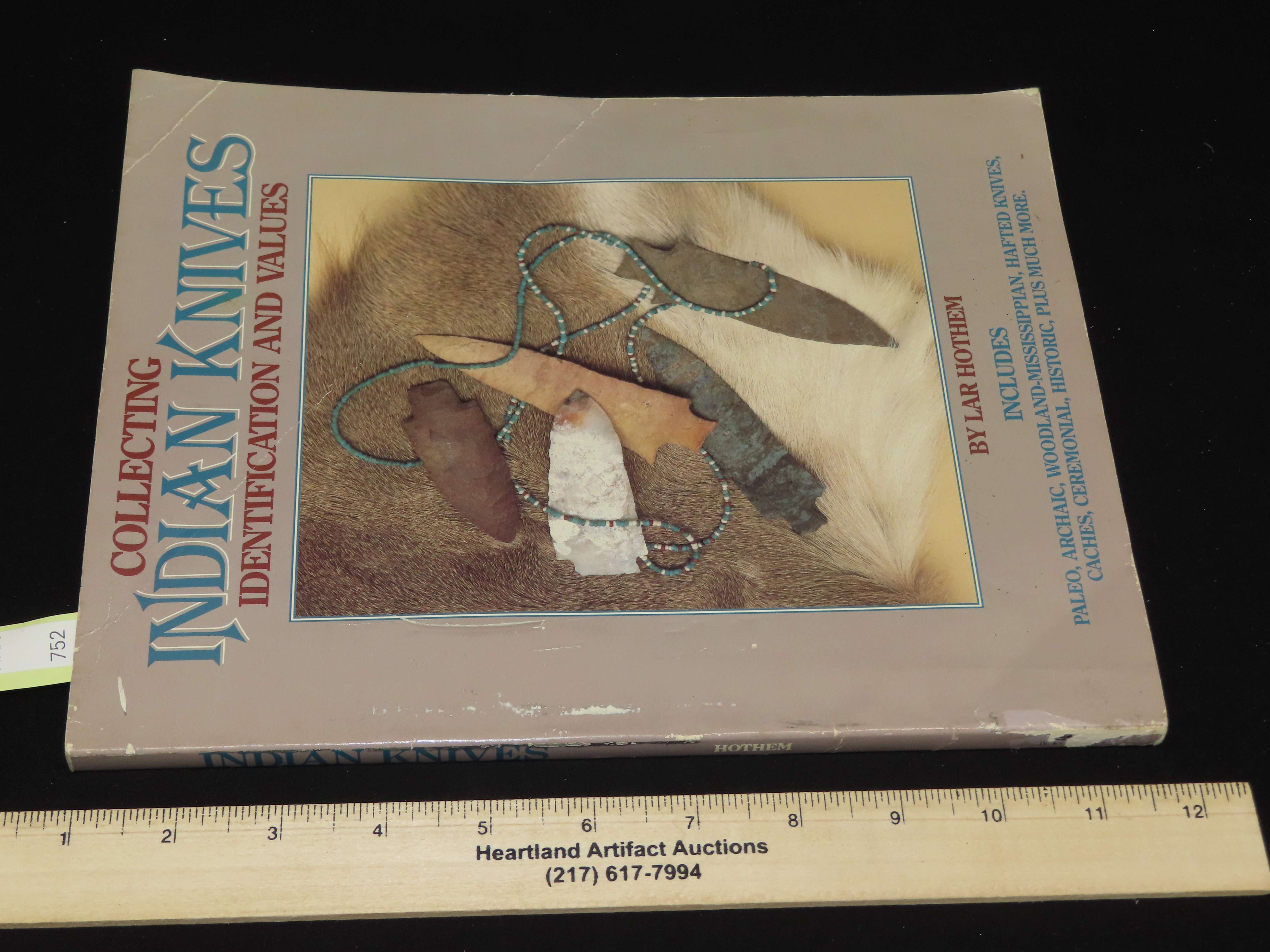 COLLECTING INDIAN KNIVES, IDENTIFICATION & VALUES, 152 PAGES FULL OF ARROWHEADS & BLADES, PALEO TO MISSISSIPPIAN & HISTORIC