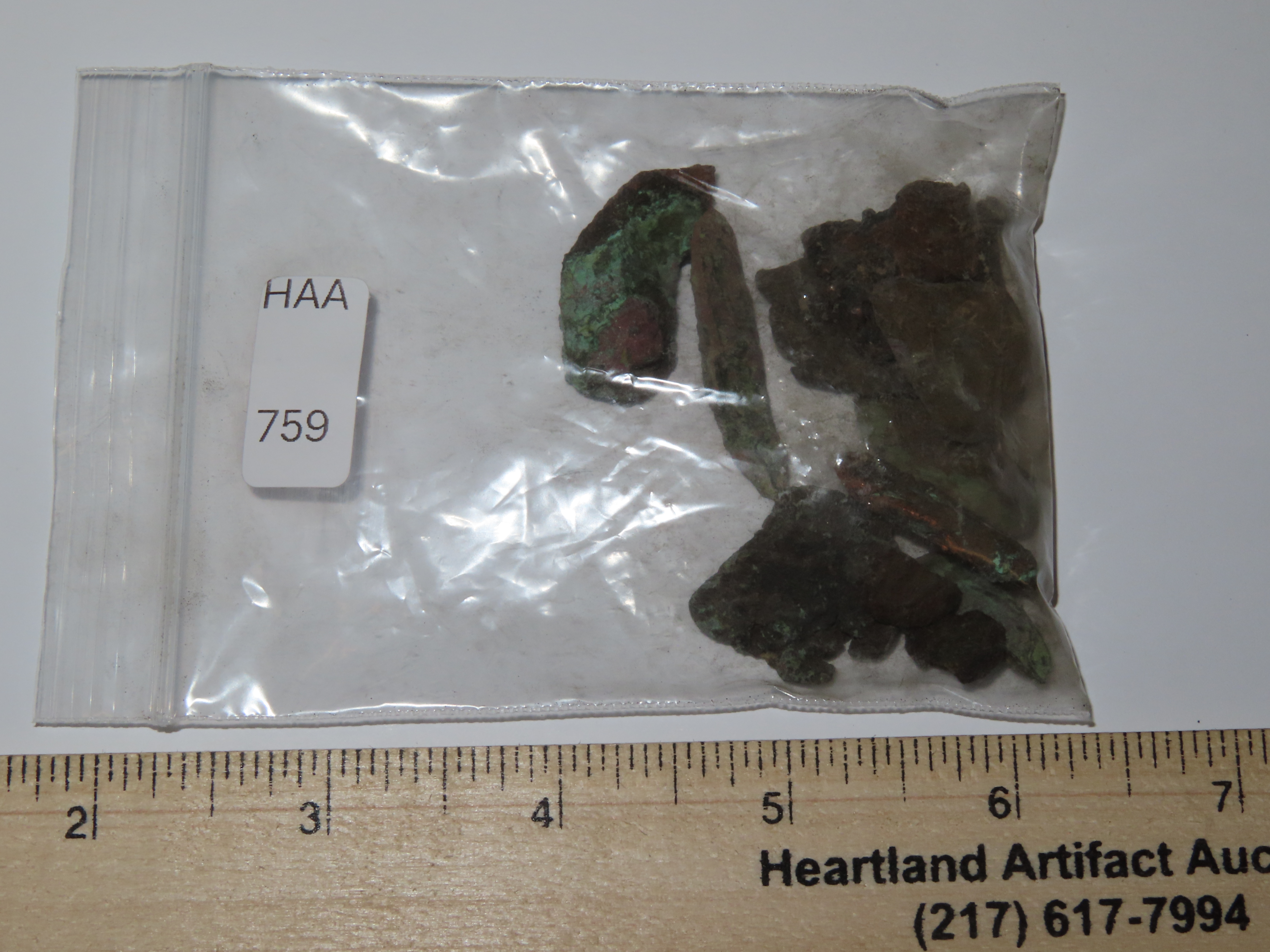 Lot of Old Copper Culture Artifacts, Awls, Knives, Preforms. Found in Wisconsin.
