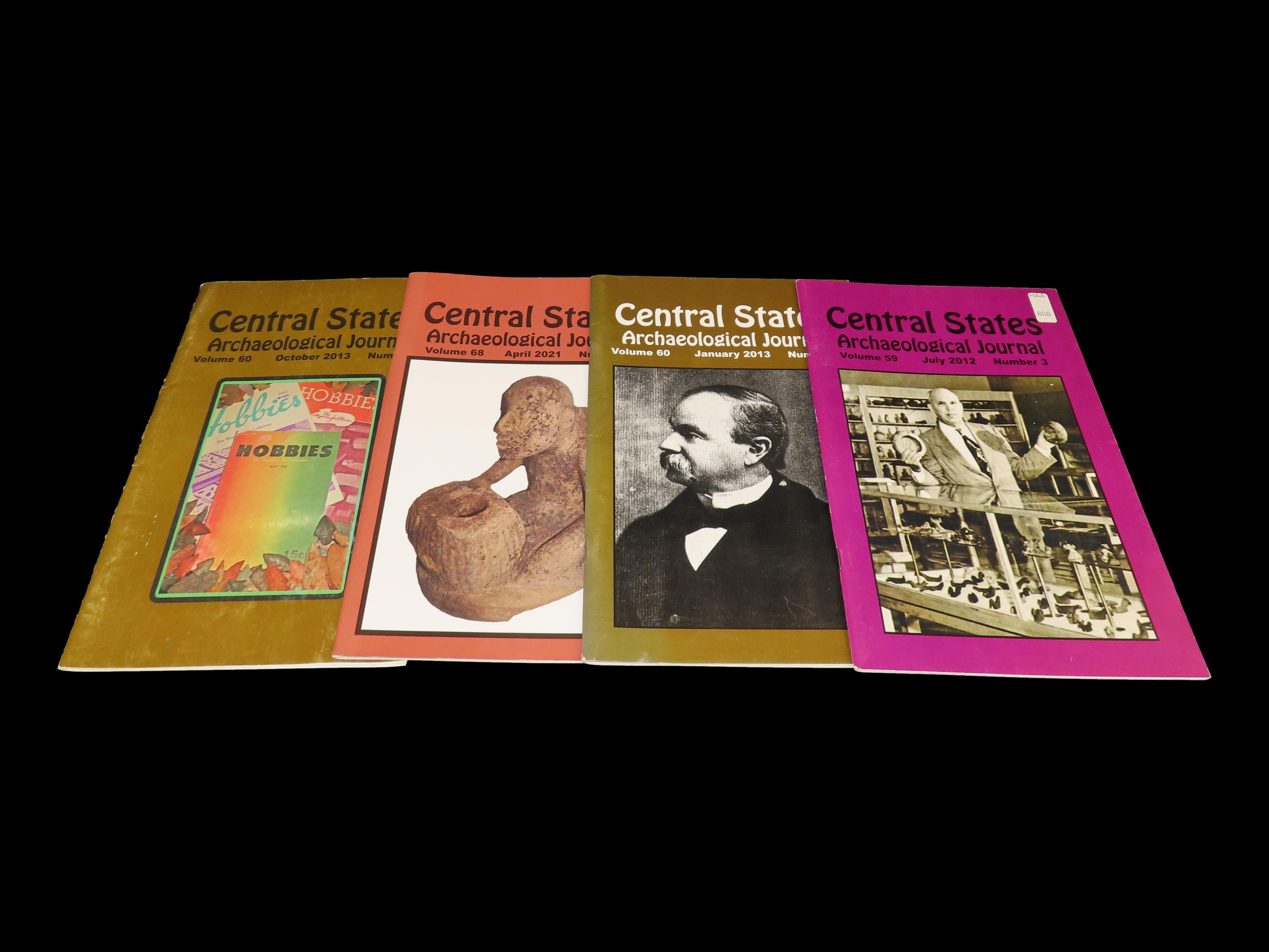 SET OF 3 CENTRAL STATES ARCHAEOLOGICAL JOURNALS FOR 2008