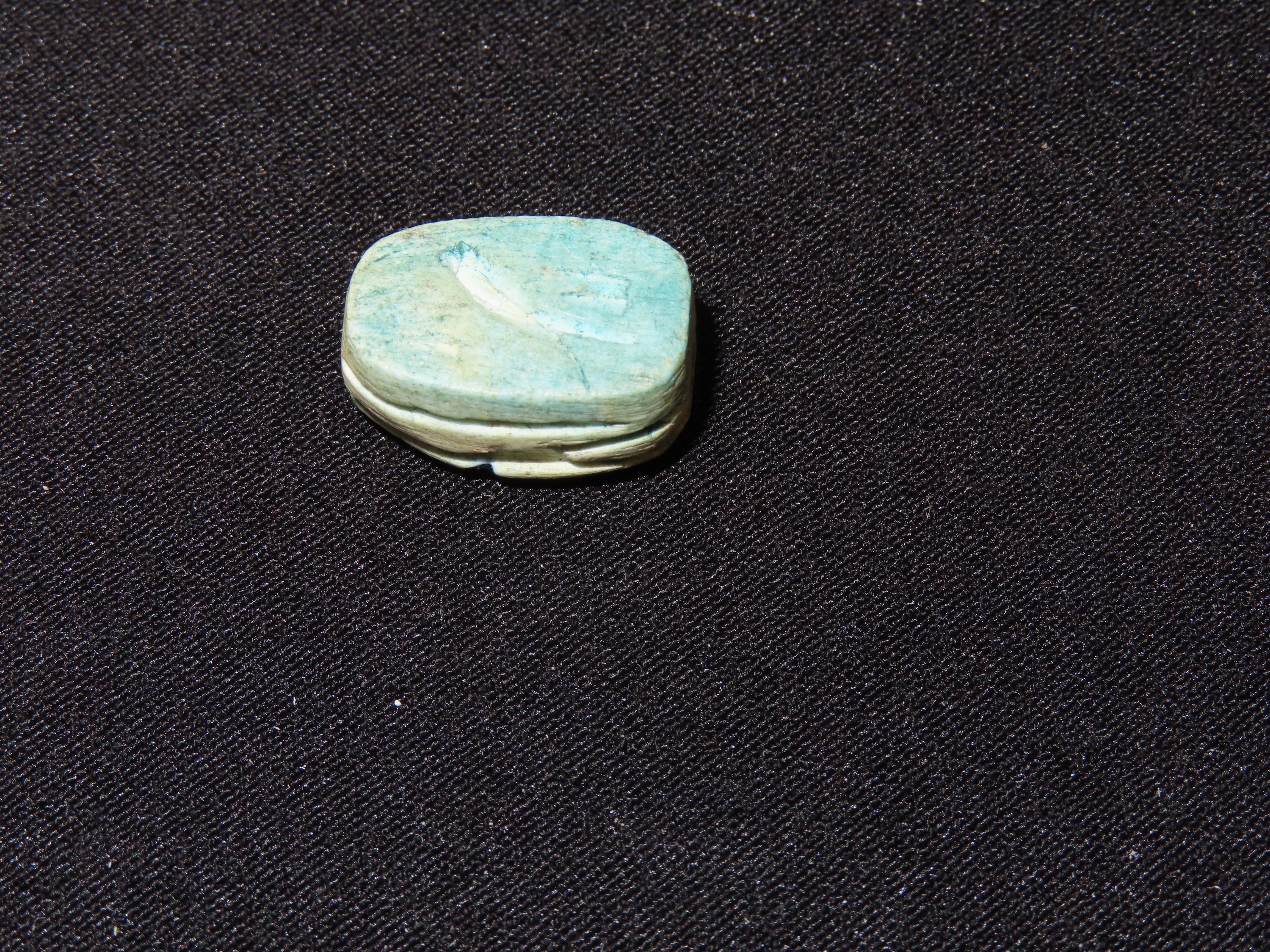Nice Egyptian Scarab Bead, 1085-730 BC, Nice Example with Great Patina