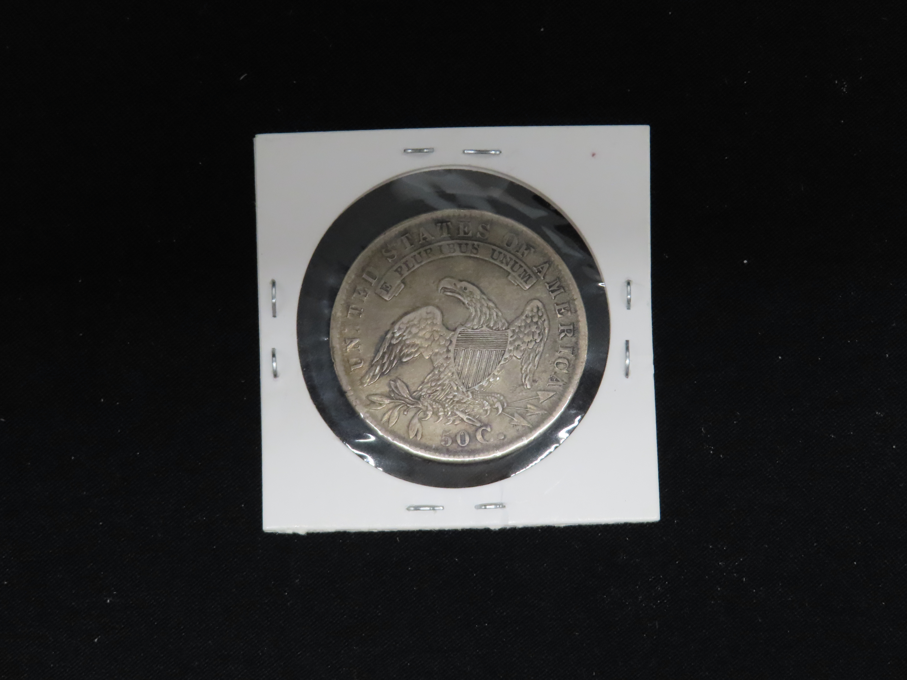 1834 Silver Bust Half Dollar, Lettered Edge, Nice Higher Grade Example XF-AU, Amazing Original Details & Nice Patina. Early U.S. Coin, Lady
