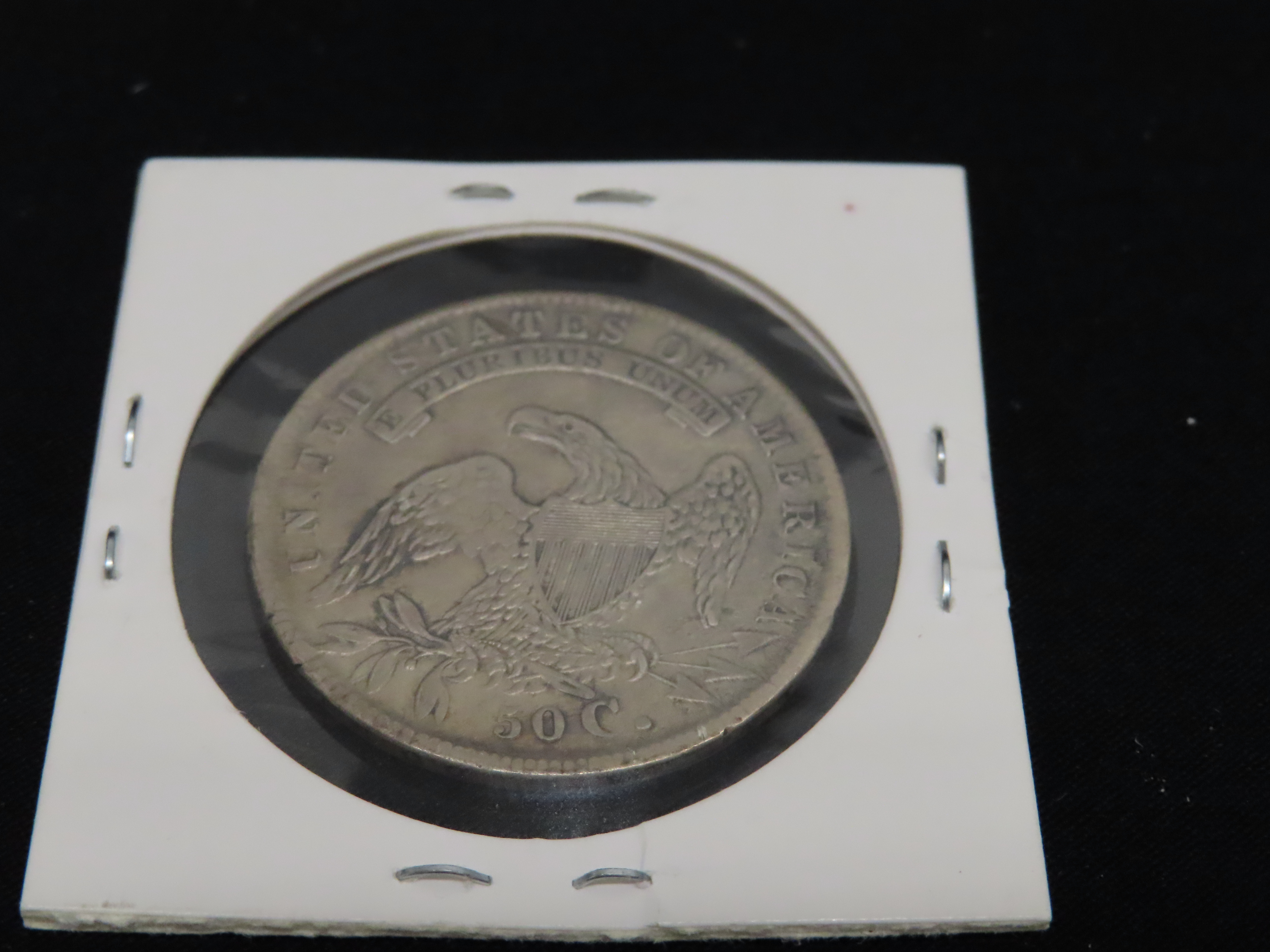 1834 Silver Bust Half Dollar, Lettered Edge, Nice Higher Grade Example XF-AU, Amazing Original Details & Nice Patina. Early U.S. Coin, Lady