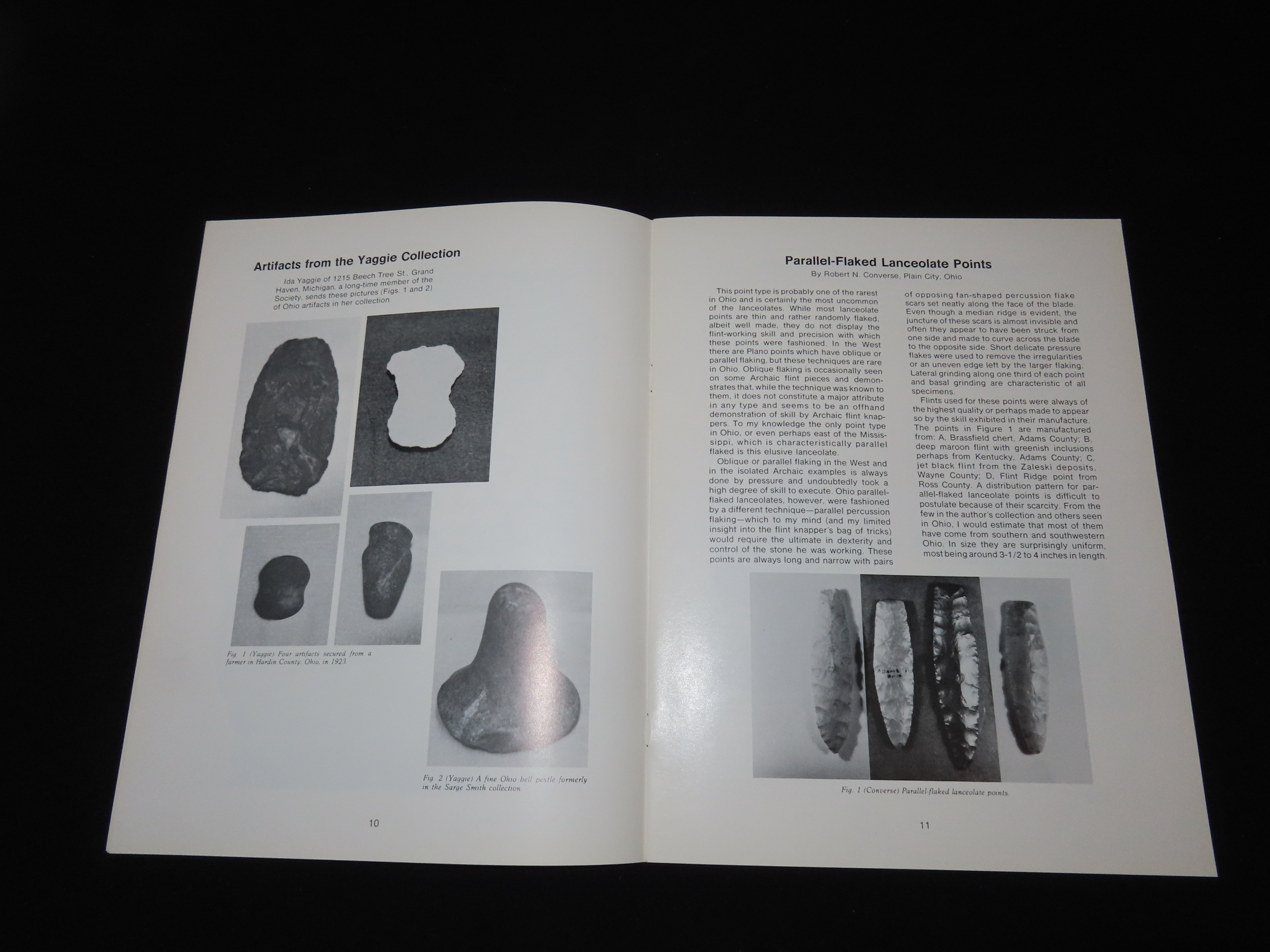 SET OF 3 OHIO ARCHAEOLOGIST JOURNALS FROM THE 1970'S