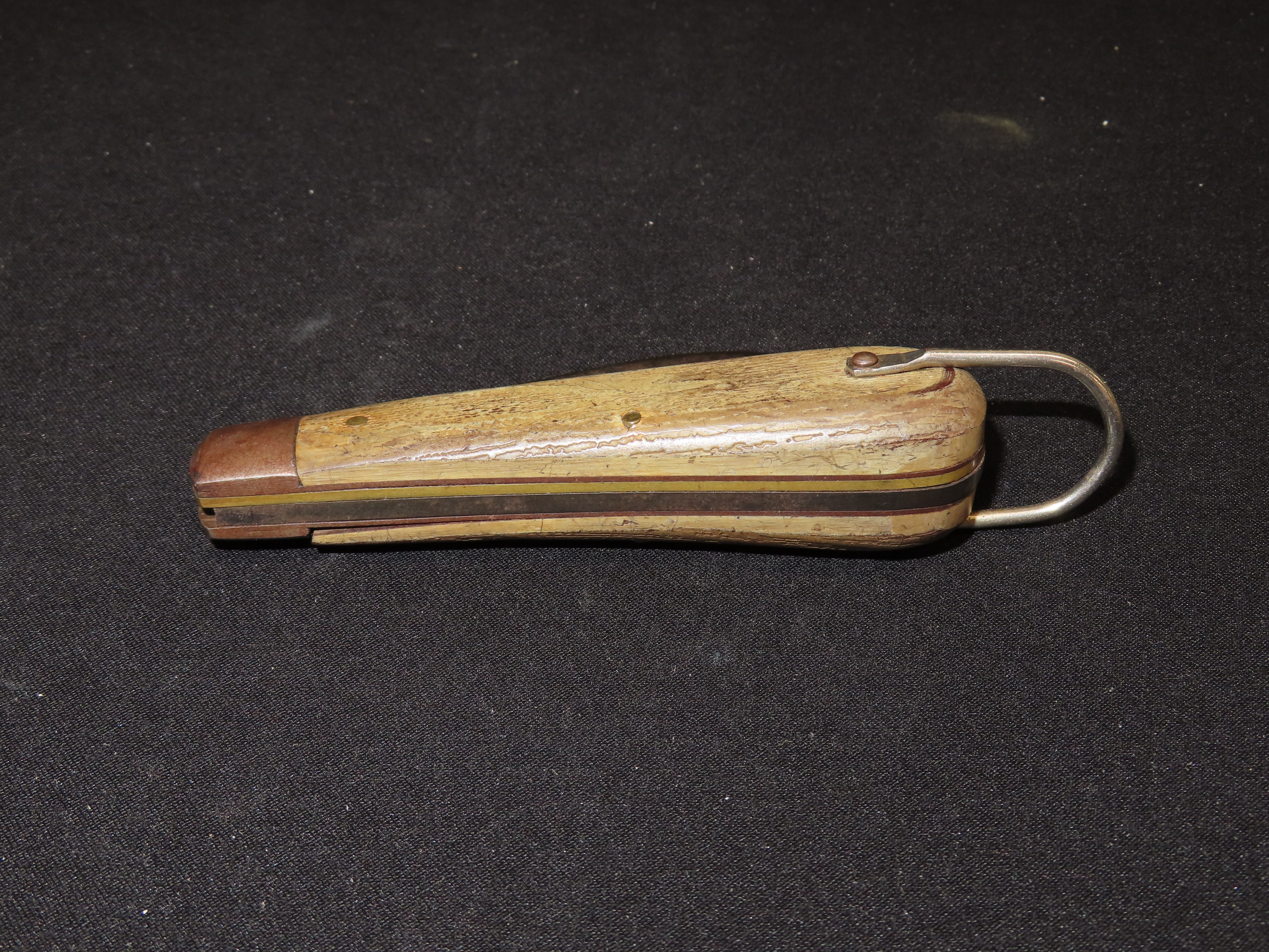 Vintage old Hooked Bill Pocket Knife. Klein & Sons, Chicago.