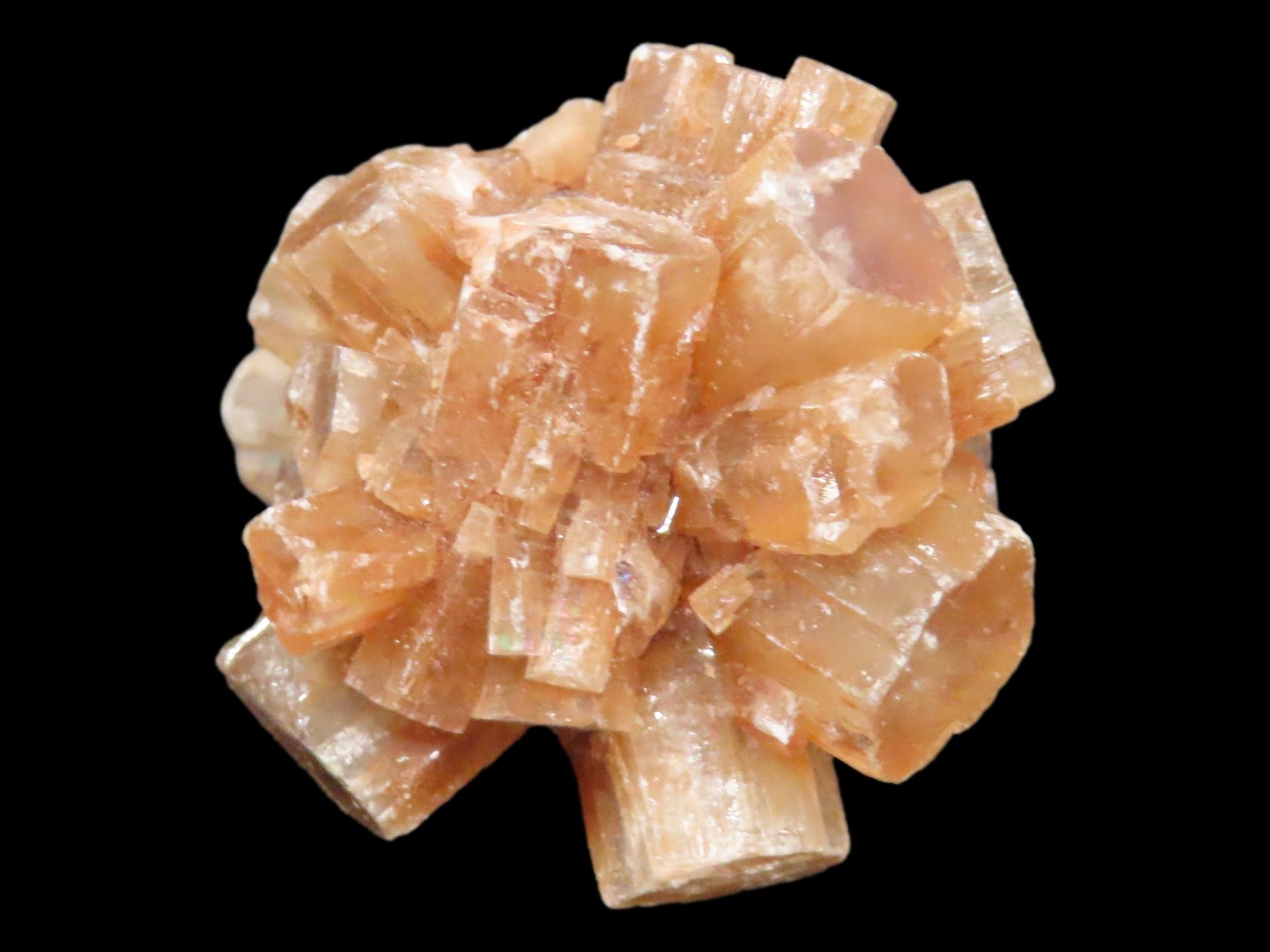 Nice Red Quartz Crystal Cluster.