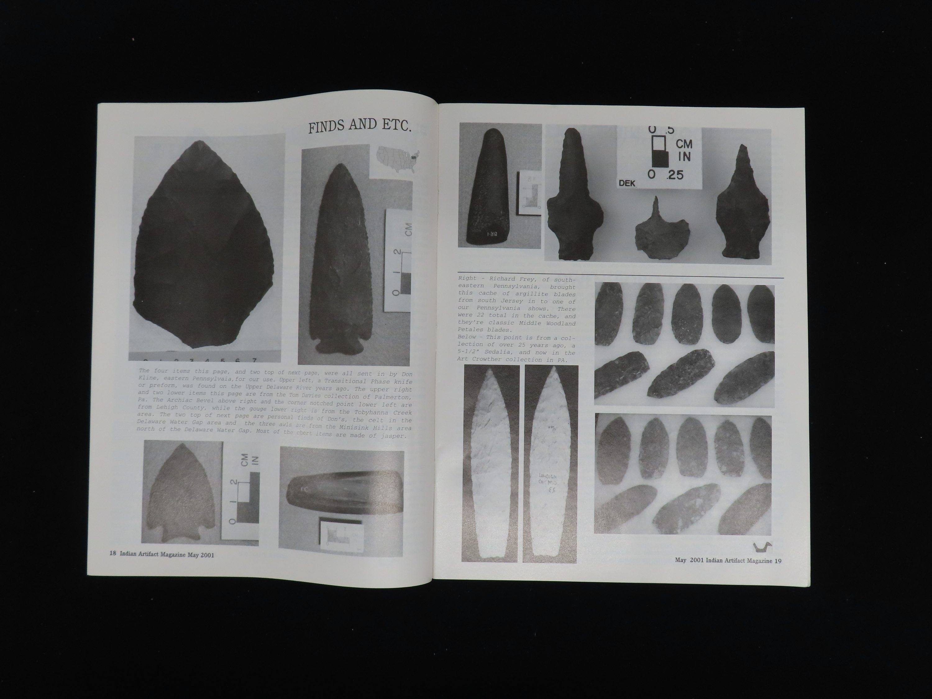 COMPLETE SET OF INDIAN ARTIFACT MAGAZINES FOR 2001, TONS OF GREAT PICS AND ARTICLES!