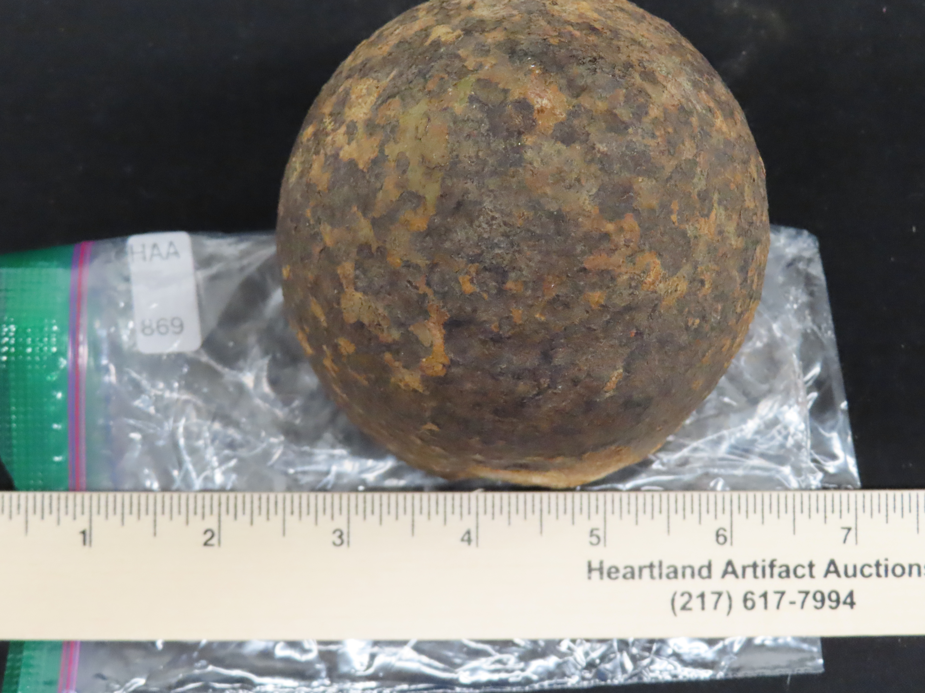 1890's-1910 Artillery Shell / Bullet found in Wayne County Tennessee. Solid & very heavy. Weighs 6 1/2 Pounds! Great piece of Us History for