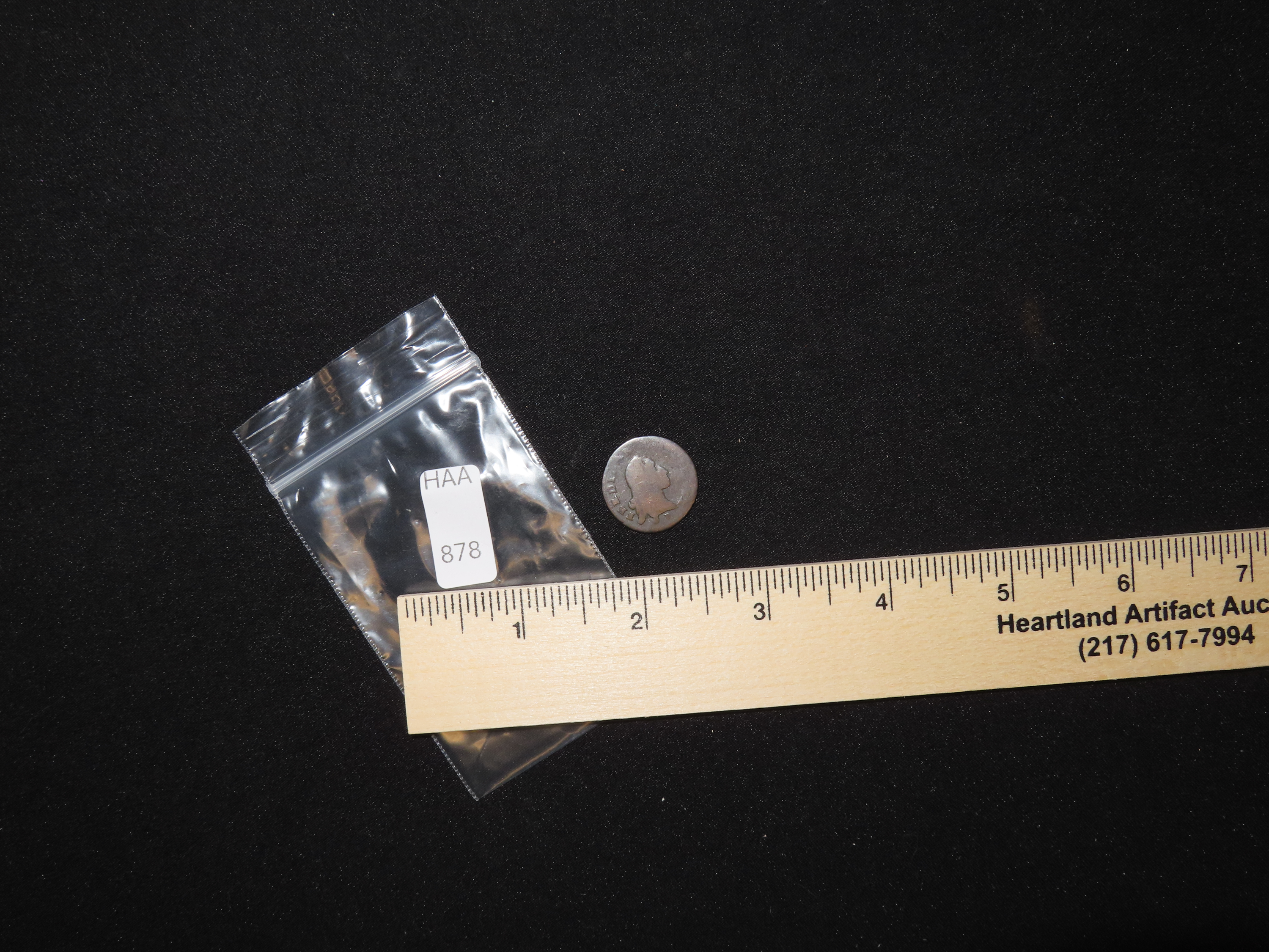 1790 Dated Colonial Era Coin, About the size of a Nickel, Great Early Over 200 Year Old Coin
