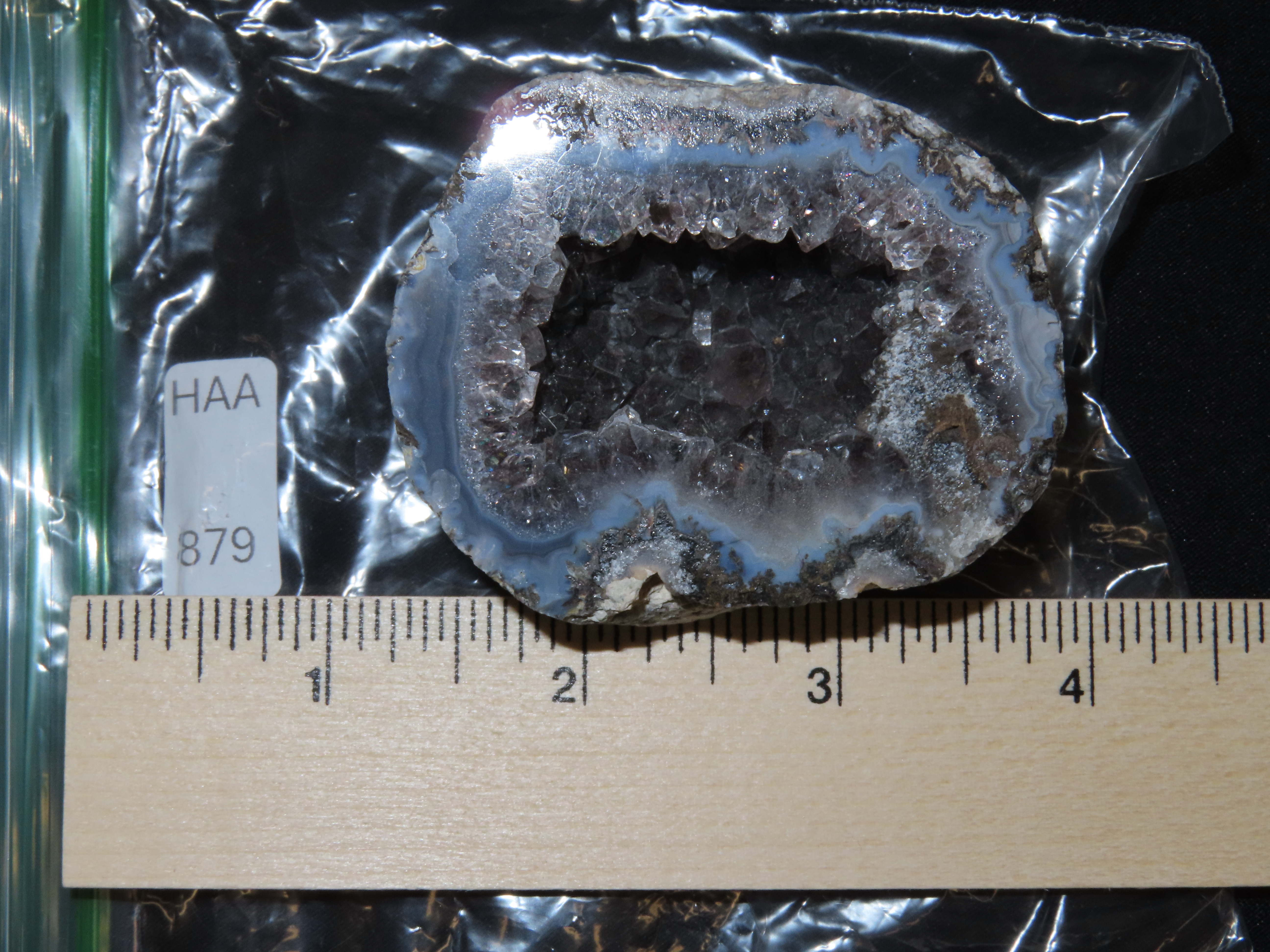 Beautiful Quartz Crystal Geode Cave, Cut and Polished Geode.