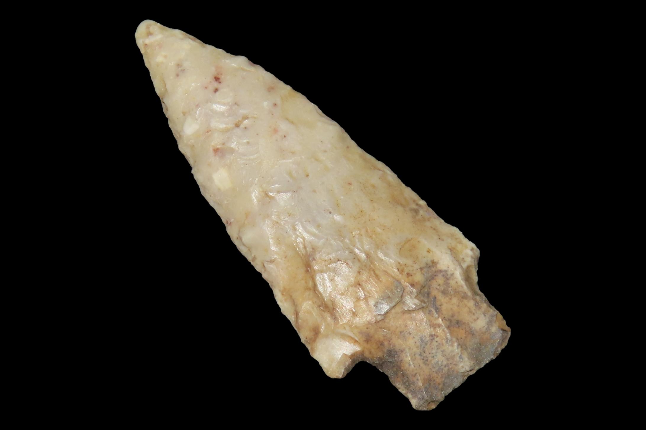 Well Flaked Florida Kirk found in Hernando County FL. Indian Arrowhead, Artifact.
