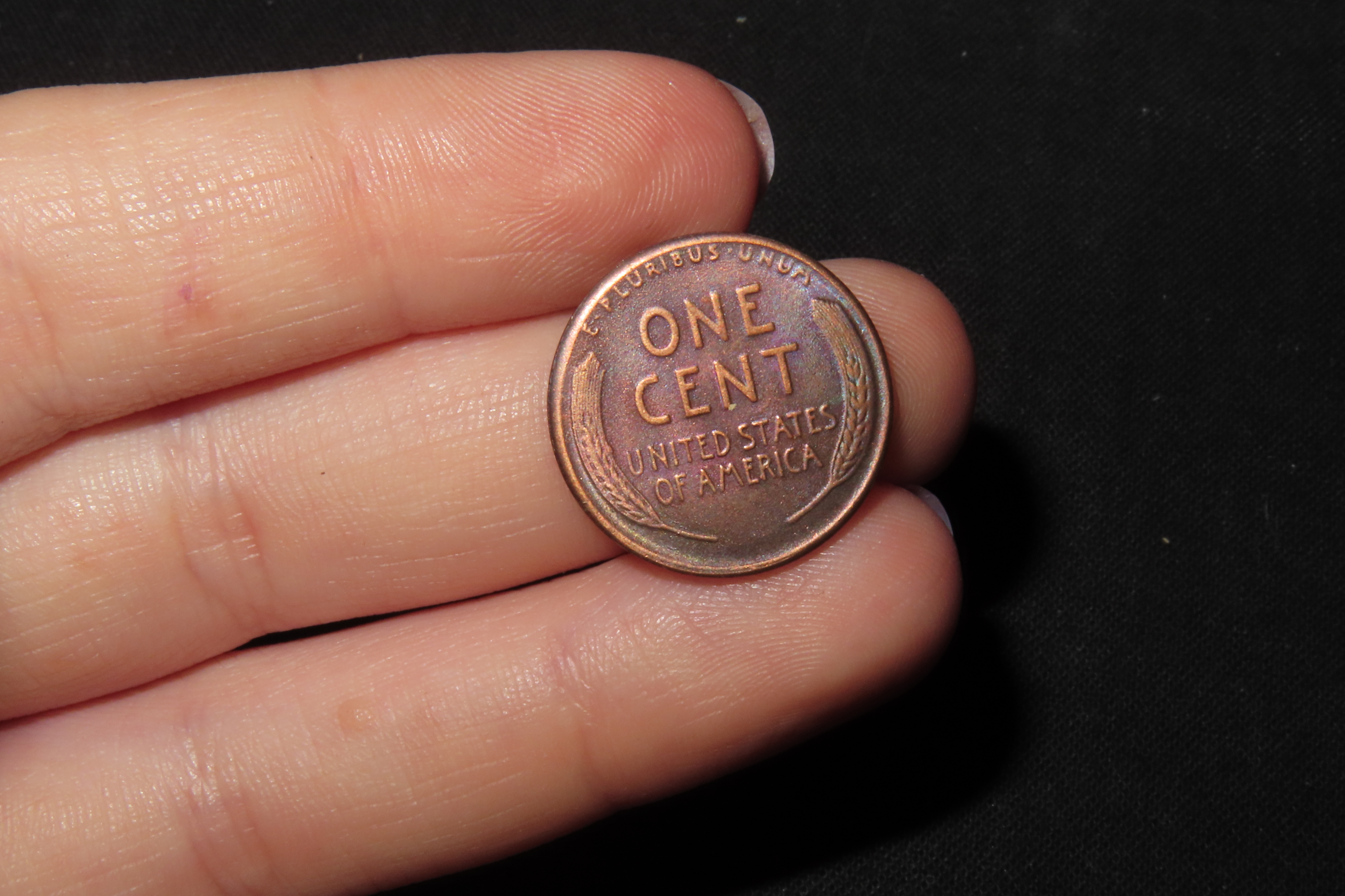 Vintage Hobo Engraved Lincoln Wheat Penny, Cent. Hobo Nickel.