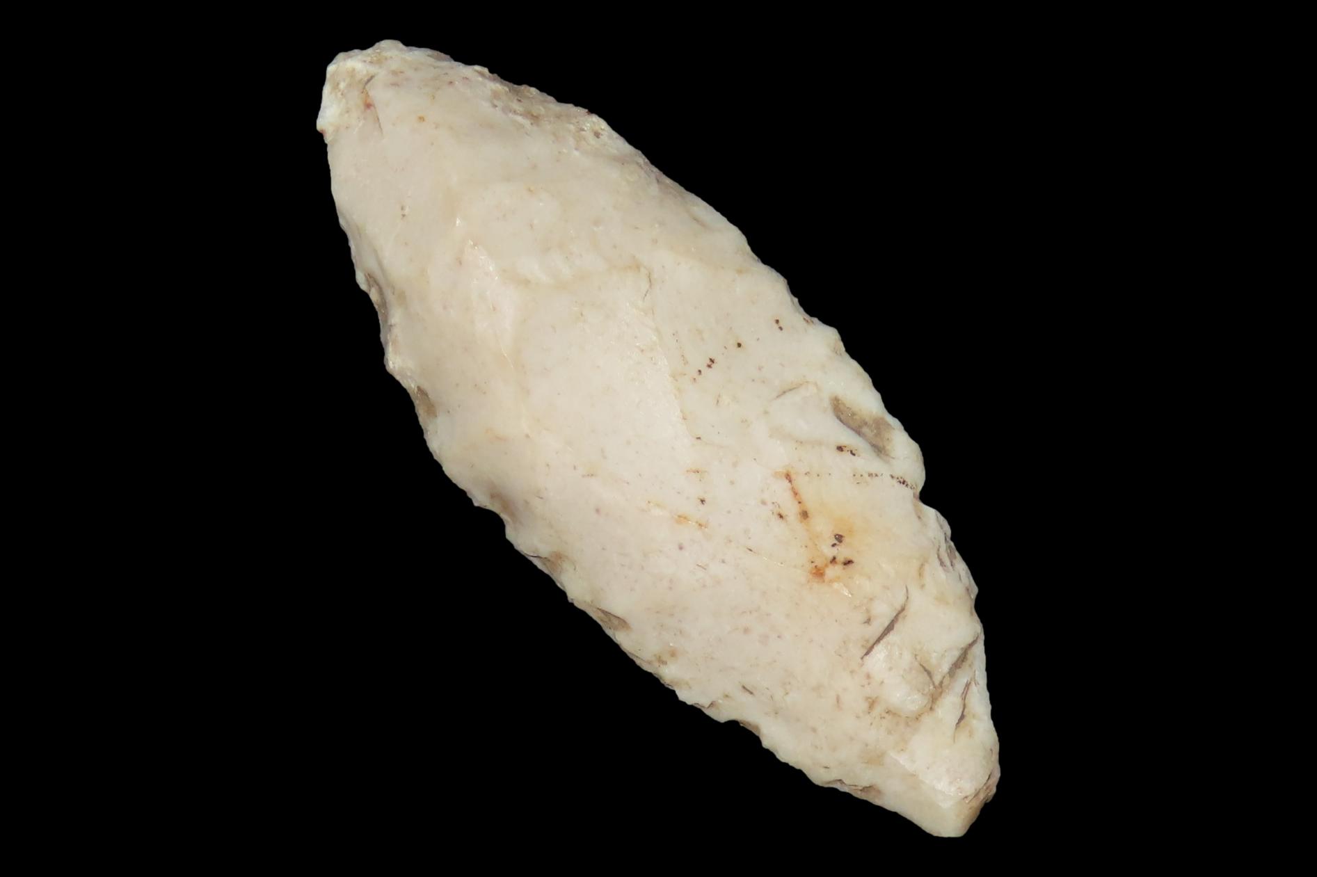Nice 2 1/8" Nodena Bipoint Mississippian Blade found in Northern Arkansas. Indian Arrowhead, Artifact.