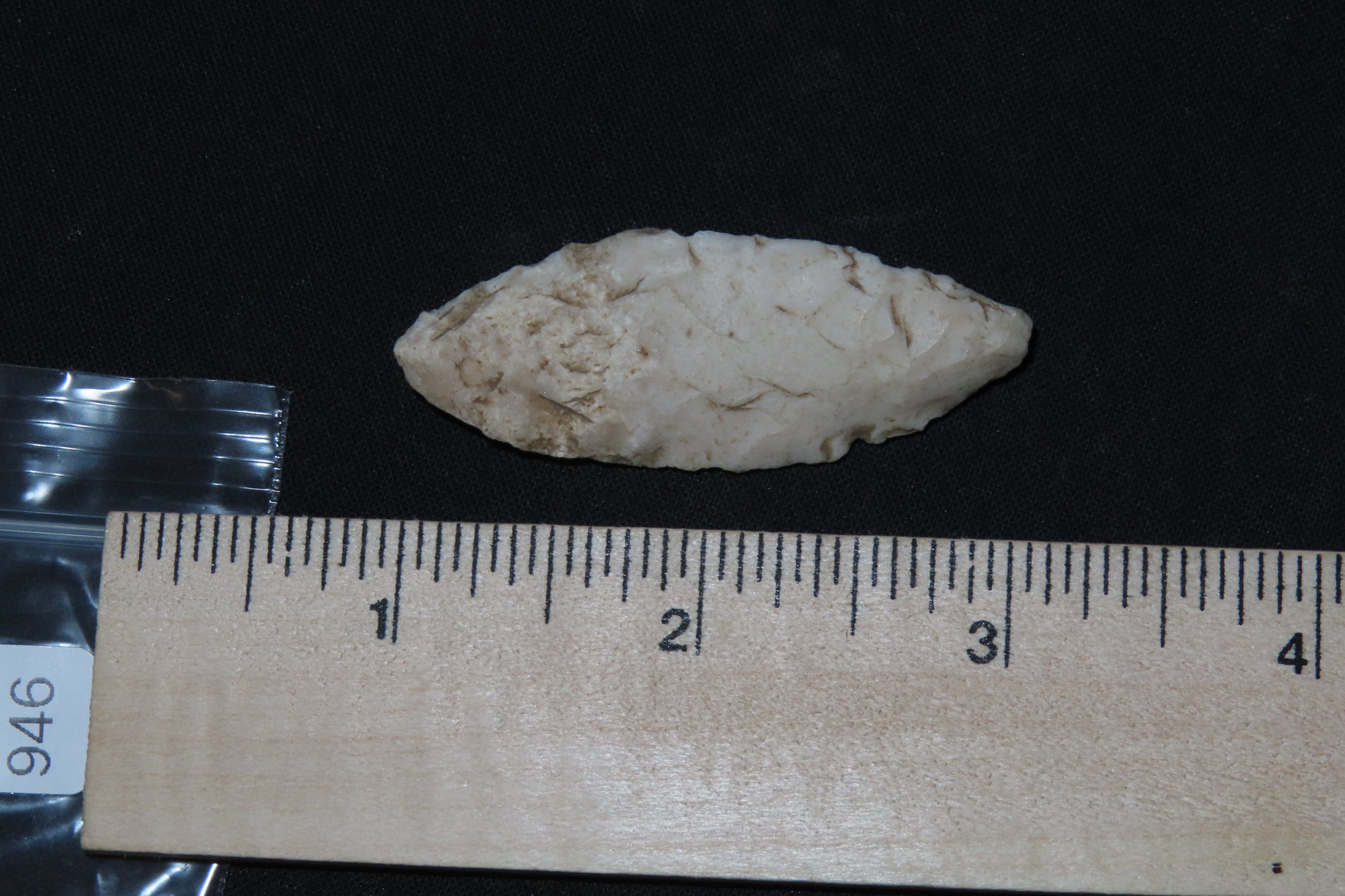 Nice 2 1/8" Nodena Bipoint Mississippian Blade found in Northern Arkansas. Indian Arrowhead, Artifact.