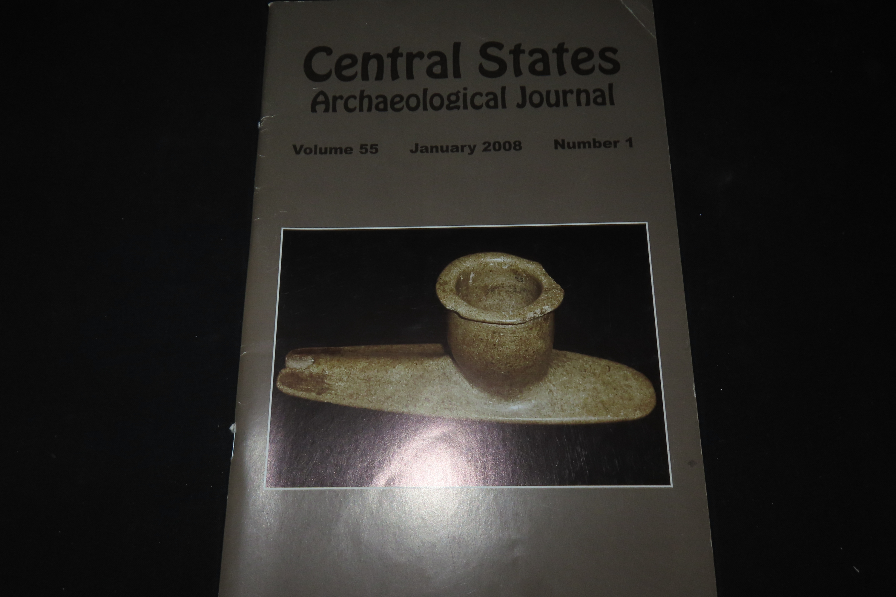 SET OF 4 CENTRAL STATES ARCHAEOLOGICAL JOURNALS FROM THE 2000'S