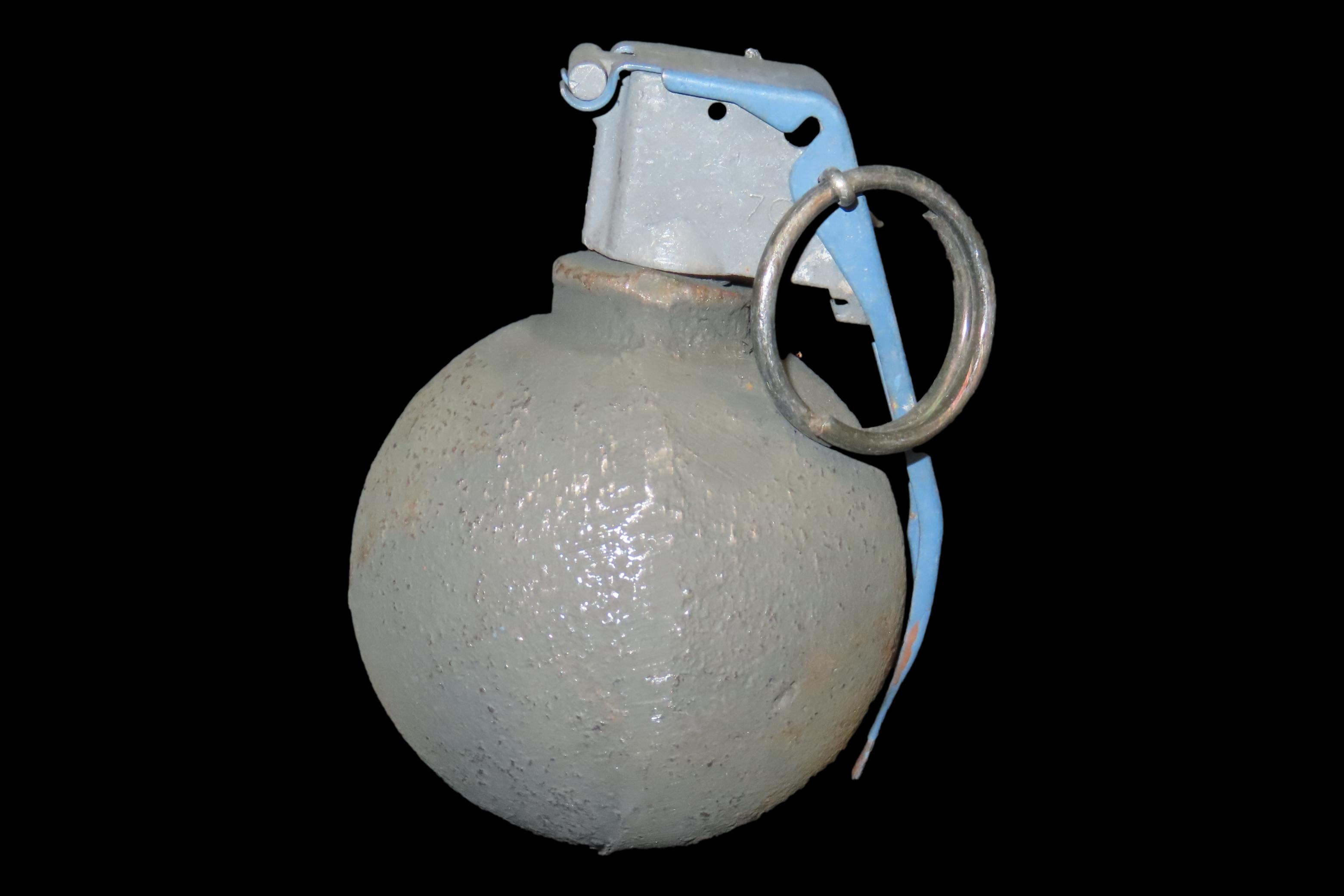 Antique paper Weight, De-Milled / Deactive Unusable Grenade, Novelty Item