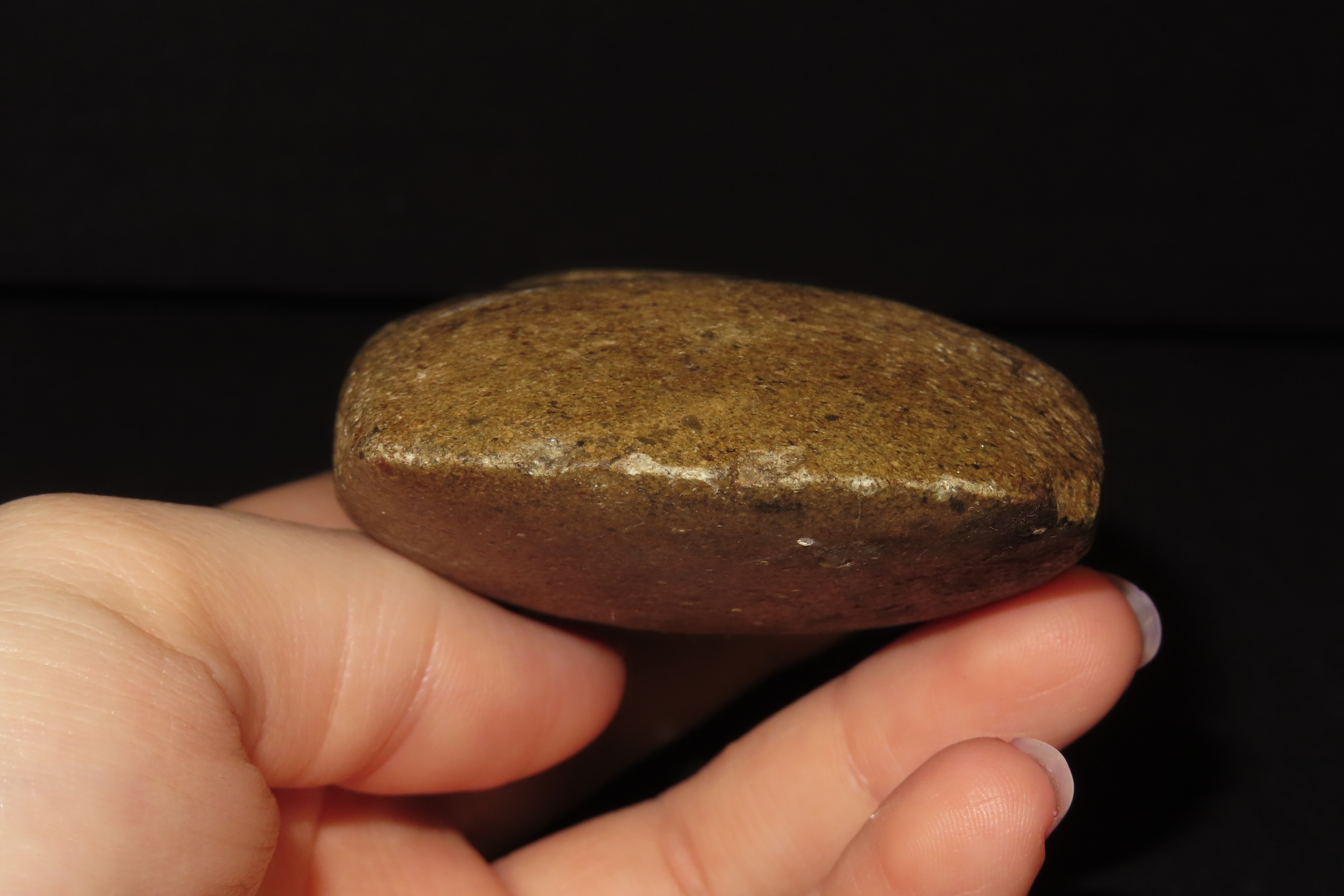 3 3/4" Three Quarter Grooved Axe, White Co., Illinois