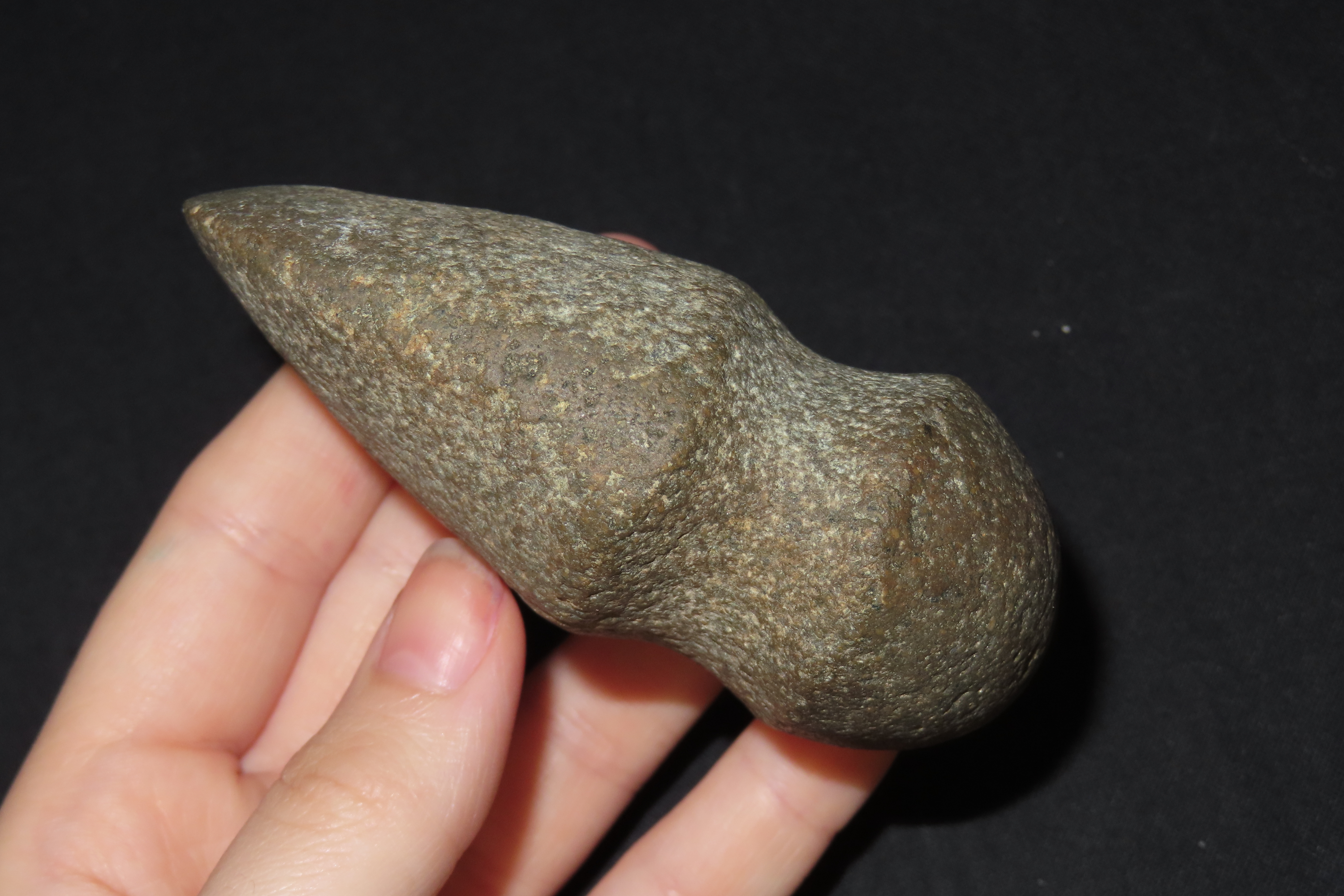 3 3/4" Full Grooved Axe, Des Moines Co., Iowa