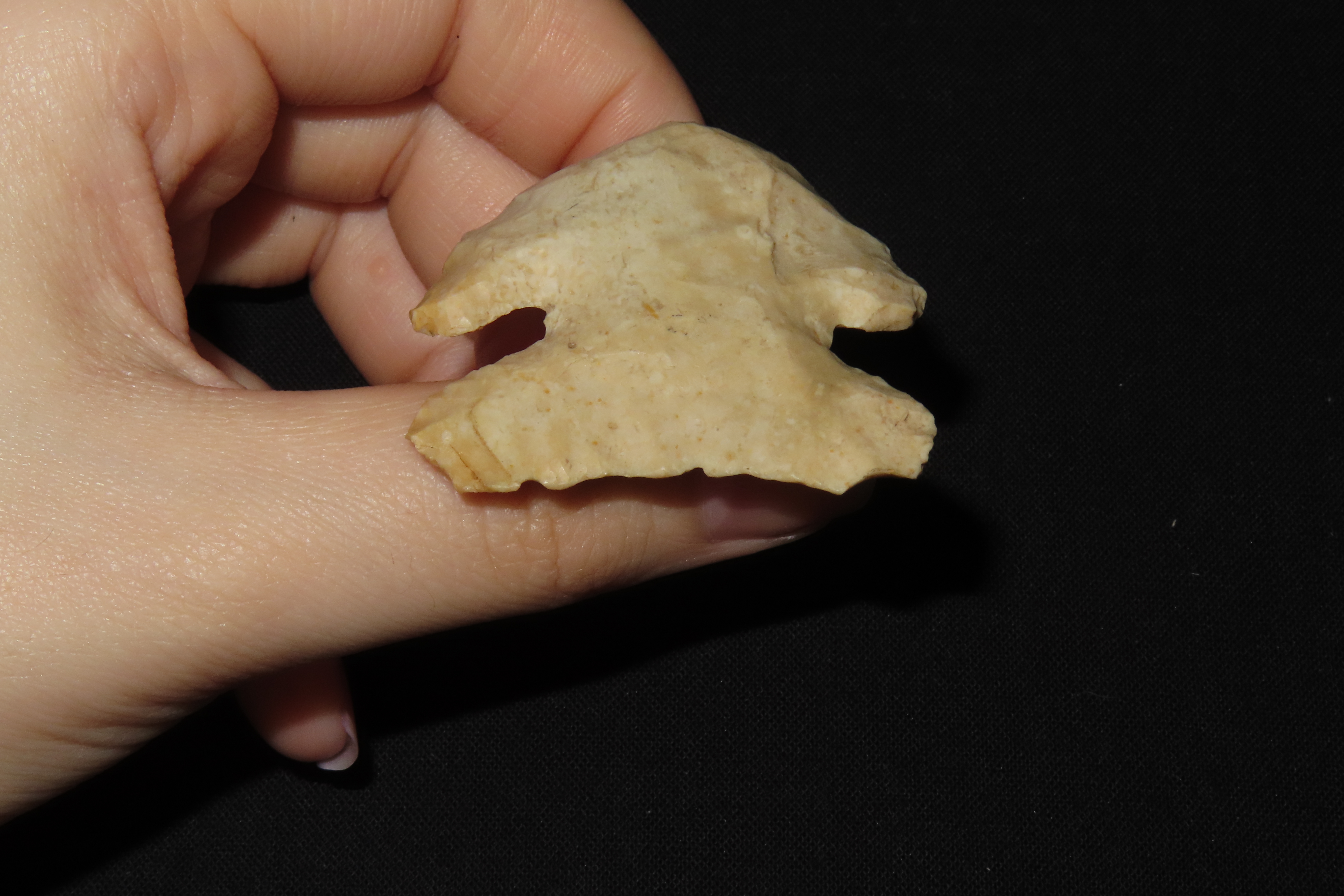 1 3/4" Thebes Blunt, Found in Illinois