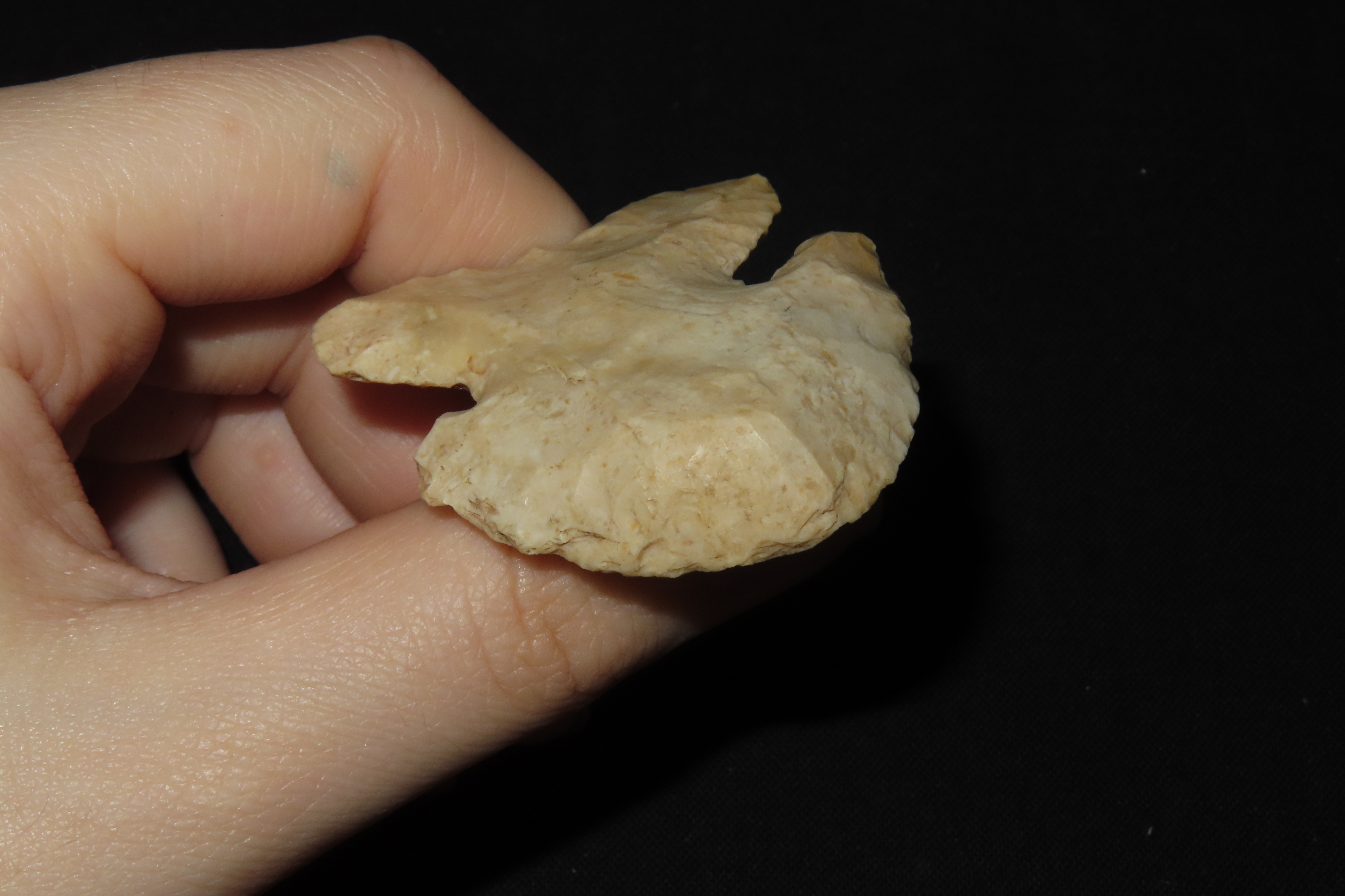 1 3/4" Thebes Blunt, Found in Illinois