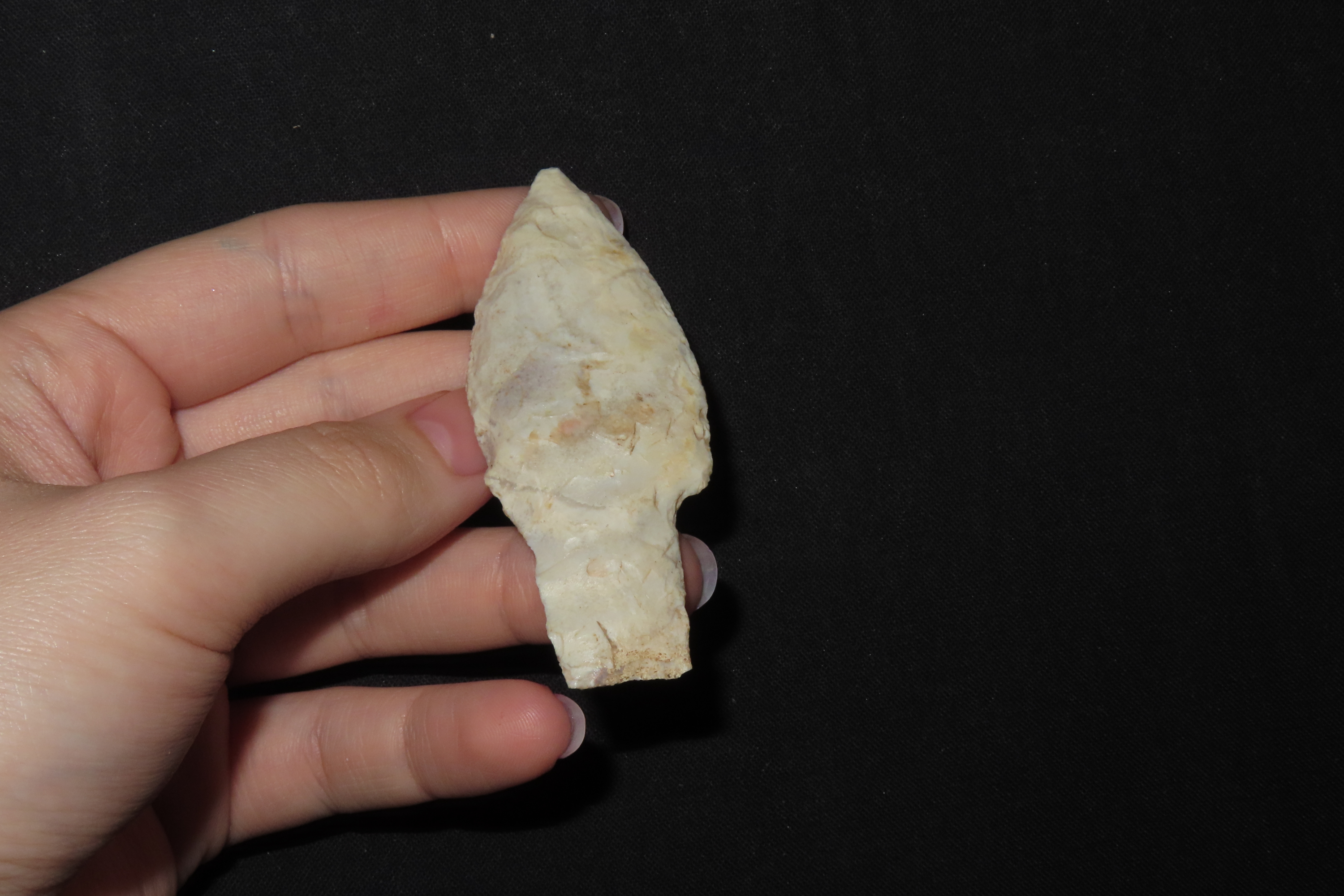 2 3/4" Square Stem Point, Found in Iowa