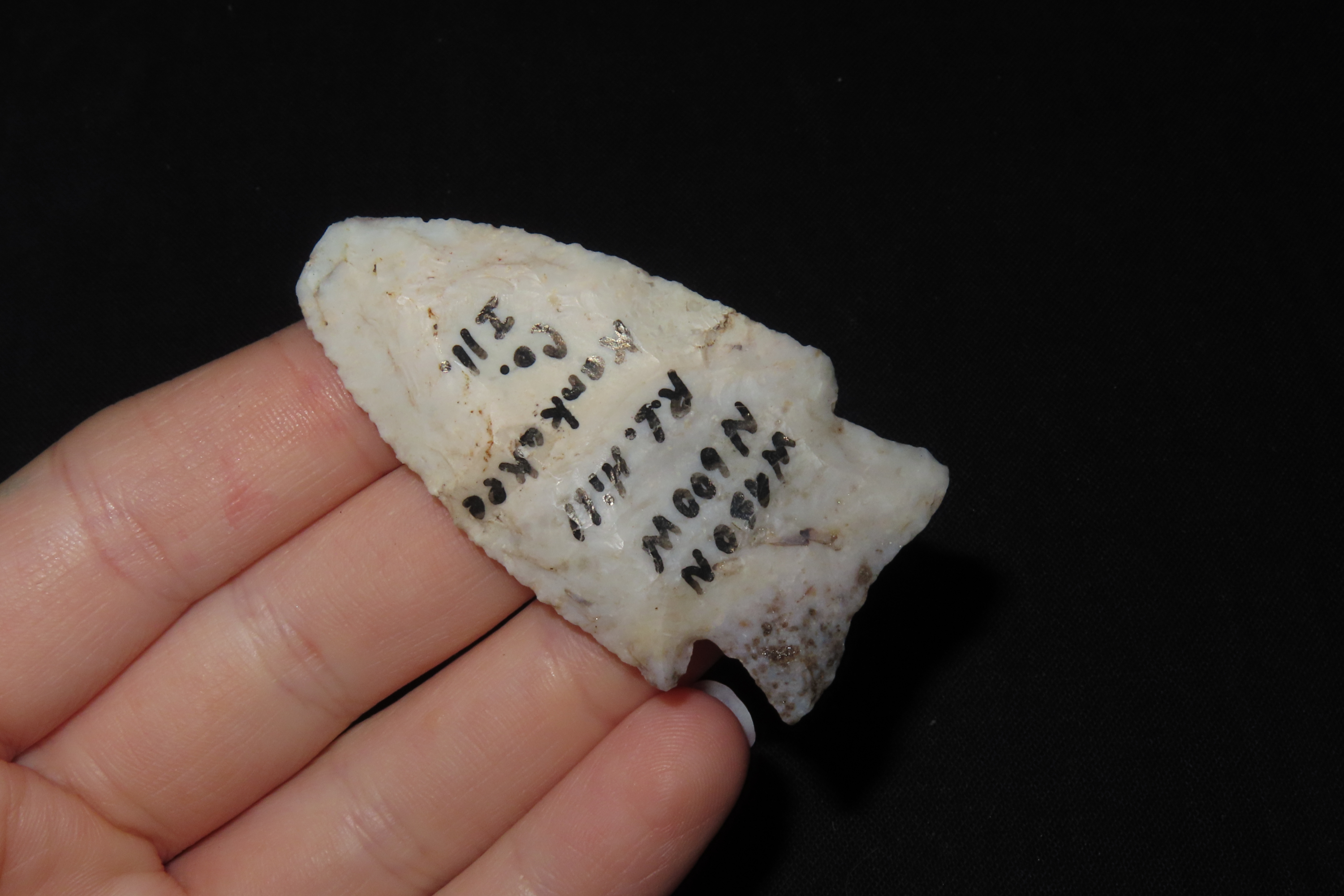 2 1/4" Hardin Point, Kankakee Co., Illinois