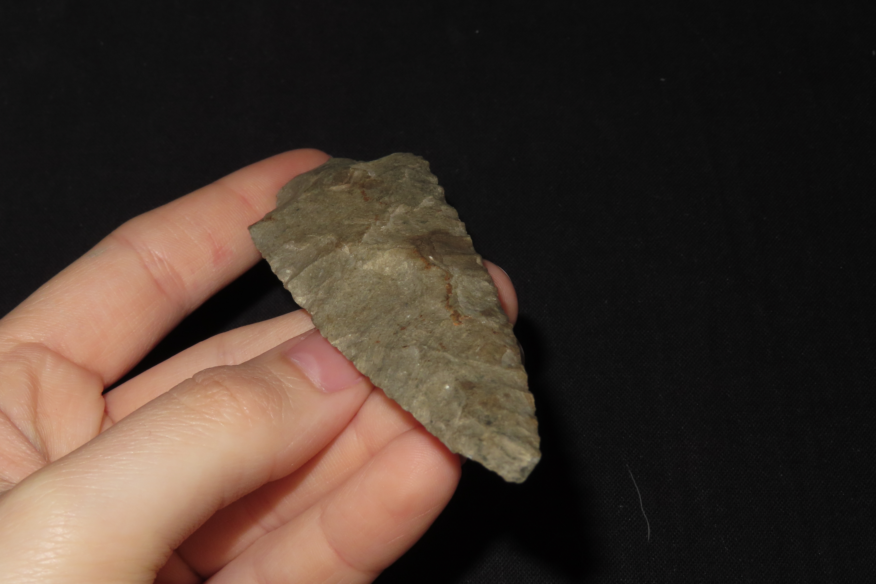 4" Adena Point, Found in Iowa