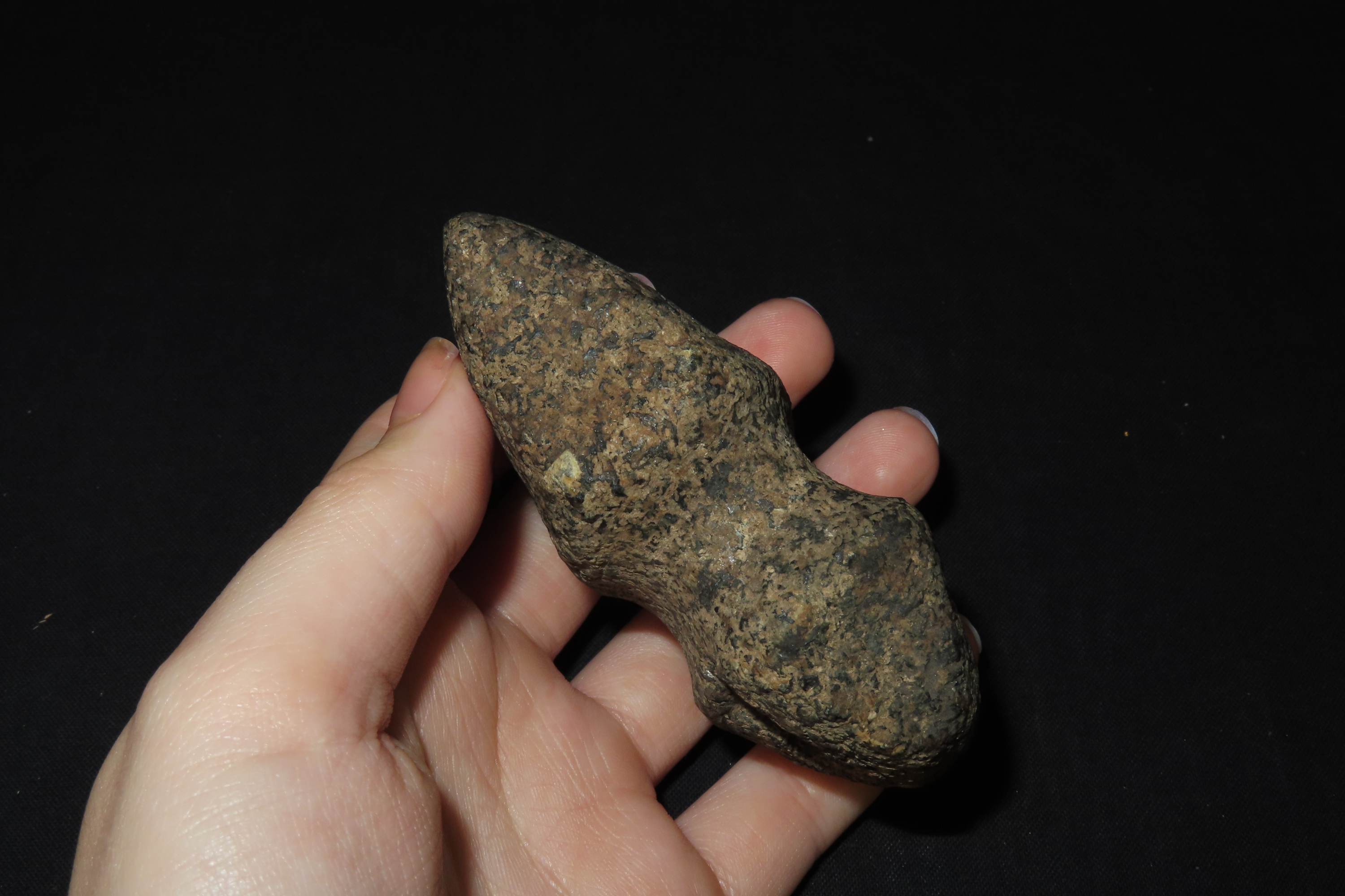 3 3/4" Three Quarter Grooved Axe, Greene Co., Illinois