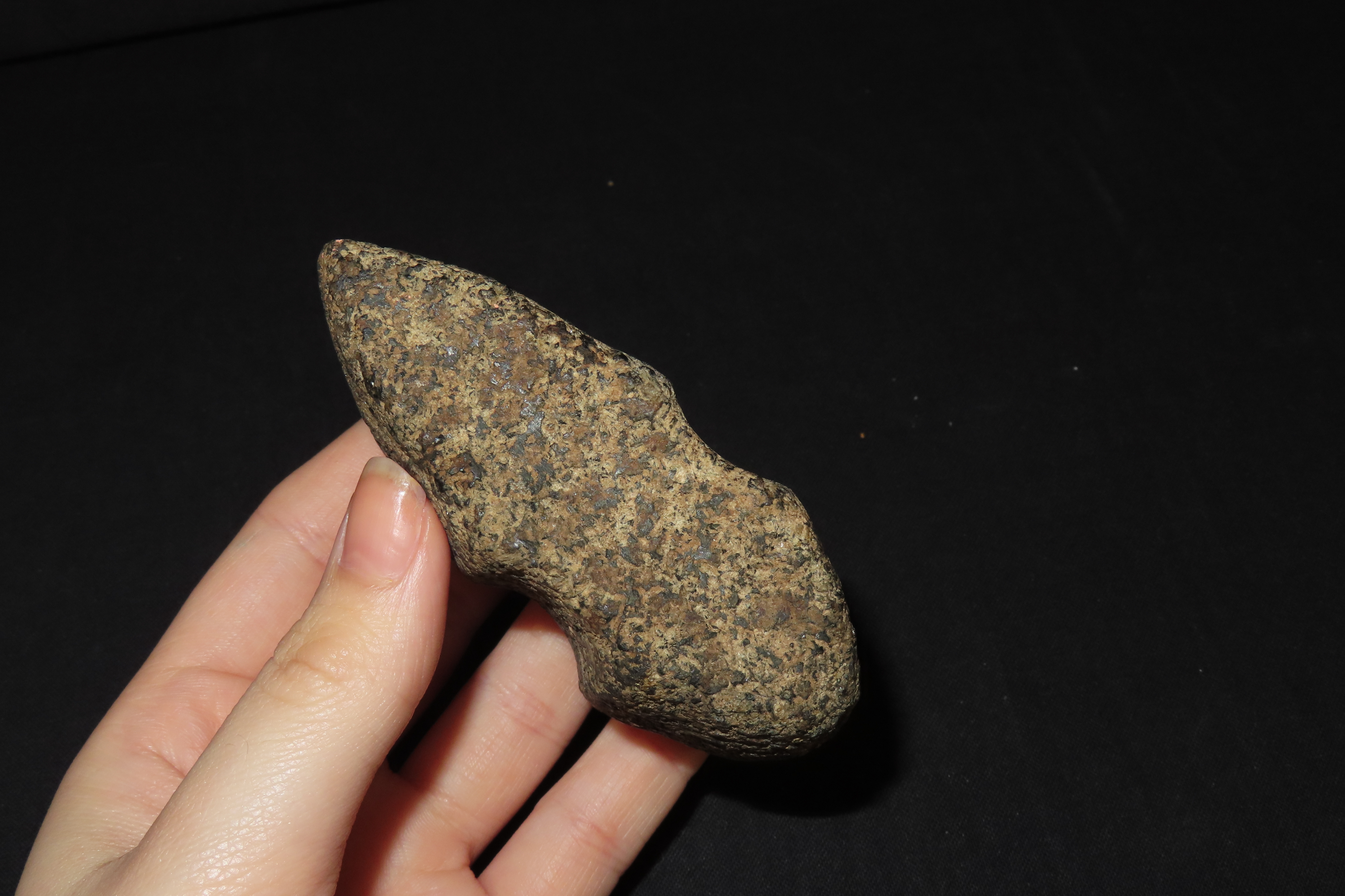 3 3/4" Three Quarter Grooved Axe, Greene Co., Illinois