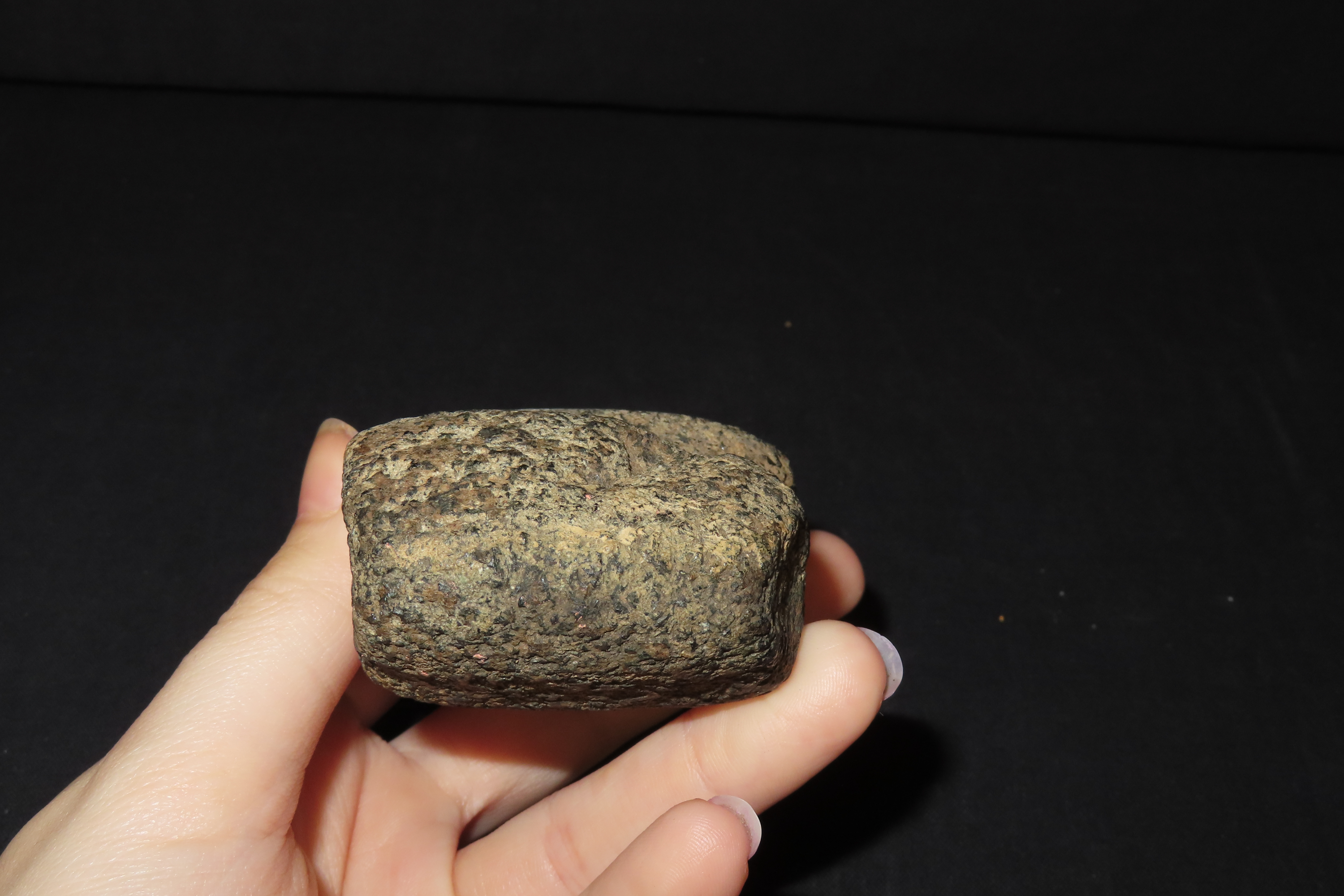 3 3/4" Three Quarter Grooved Axe, Greene Co., Illinois