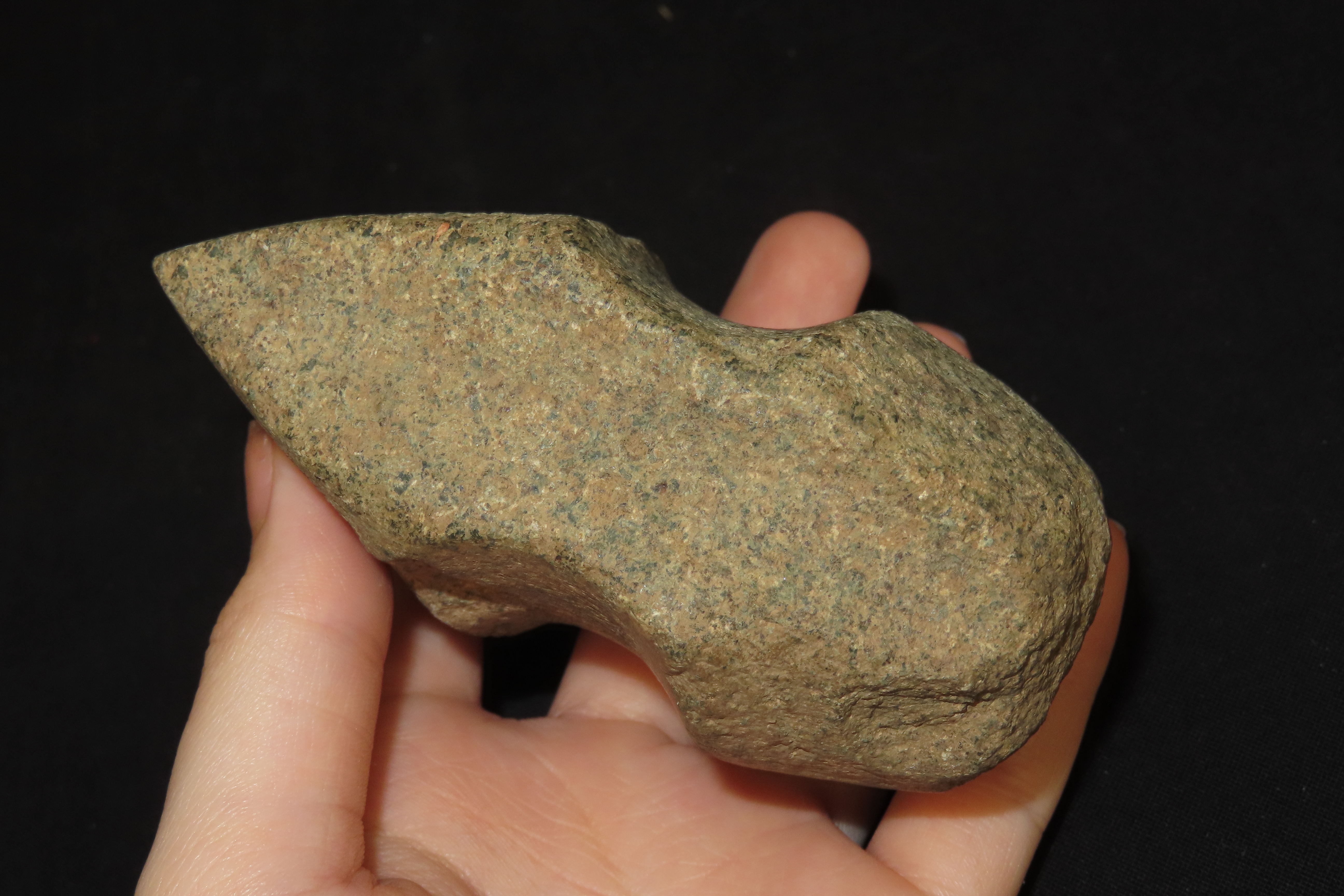 4 1/4" Three Quarter Grooved Axe, Pike Co., Illinois