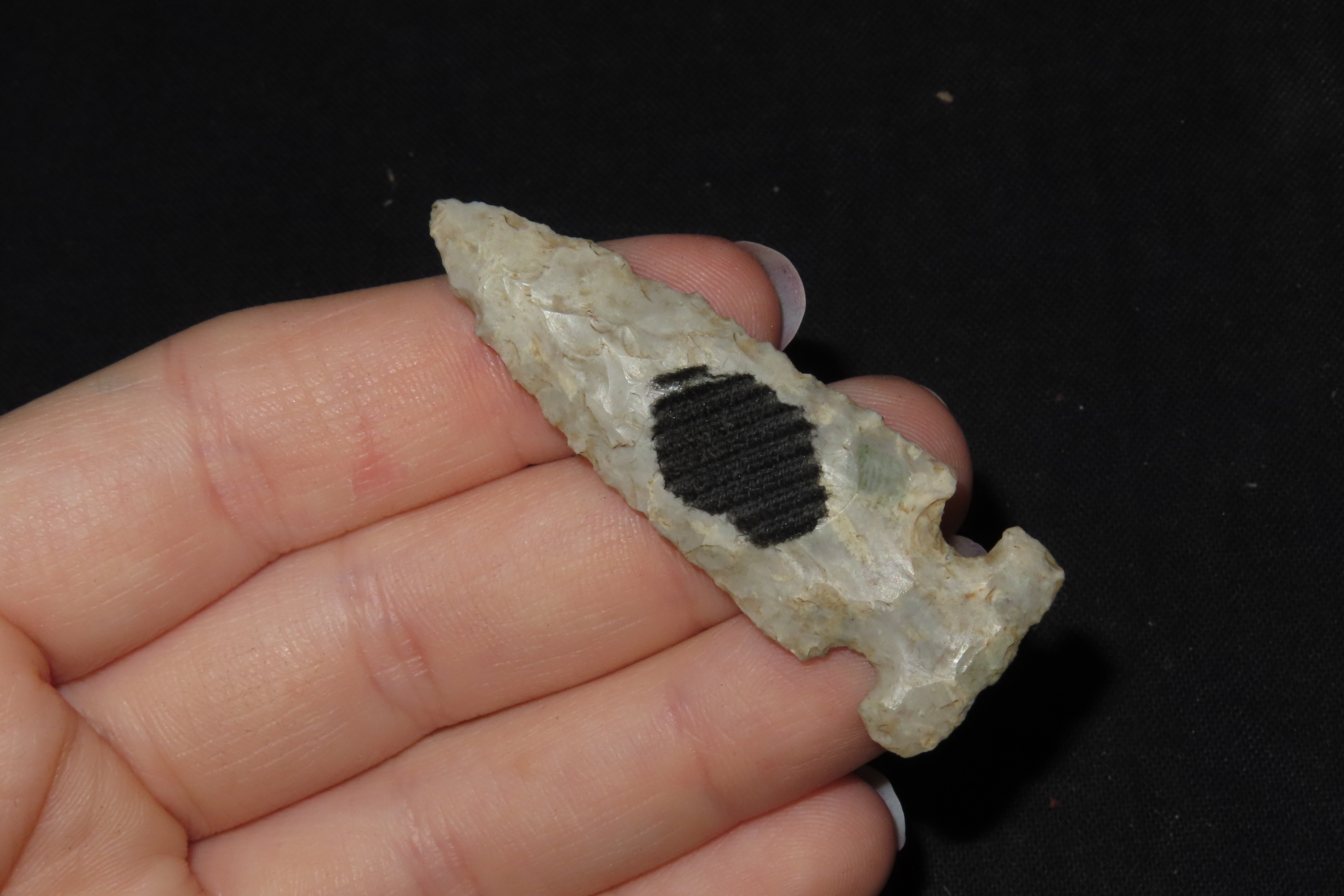 2 1/16" Side Notch Point, Franklin Co., Missouri