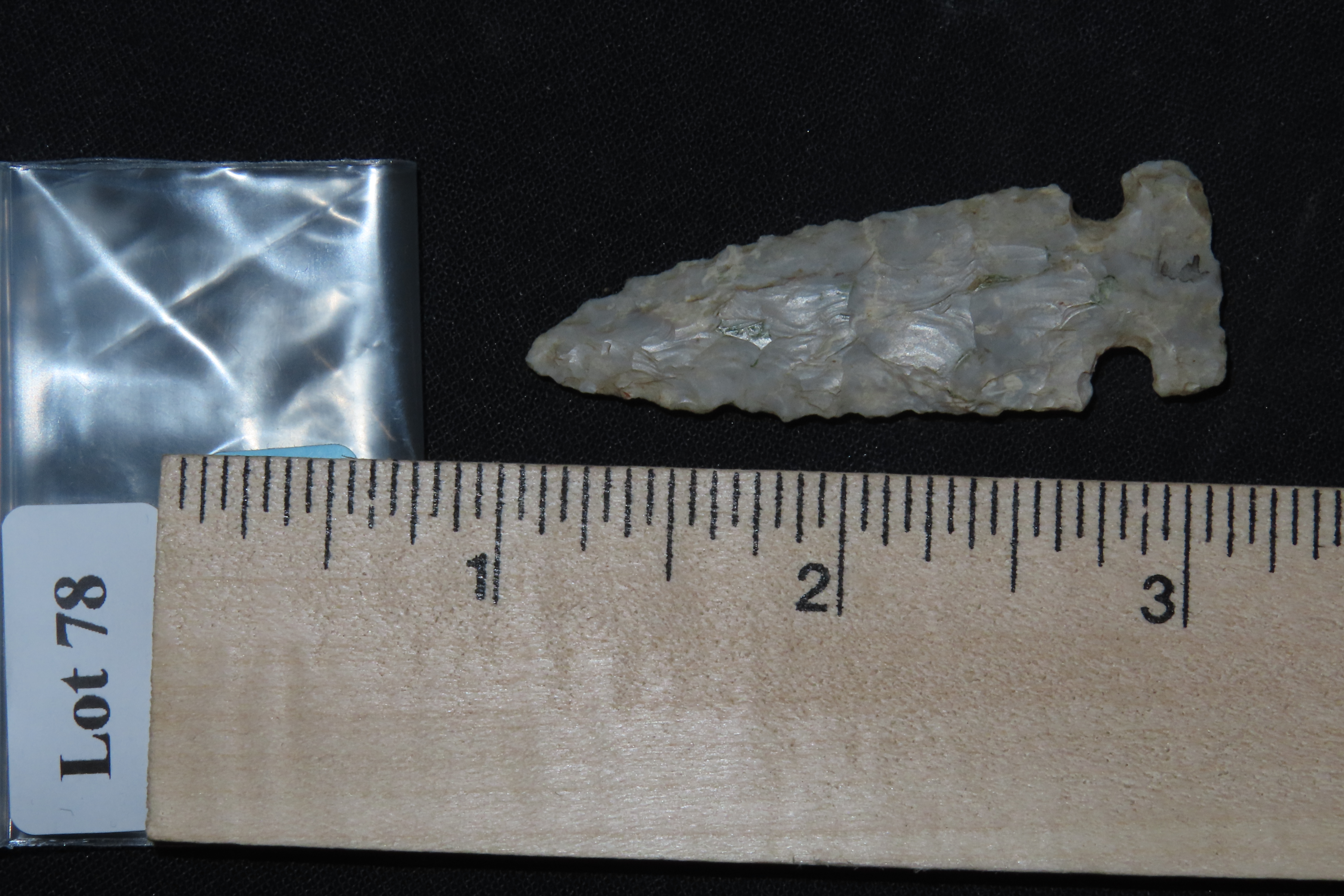 2 1/16" Side Notch Point, Franklin Co., Missouri