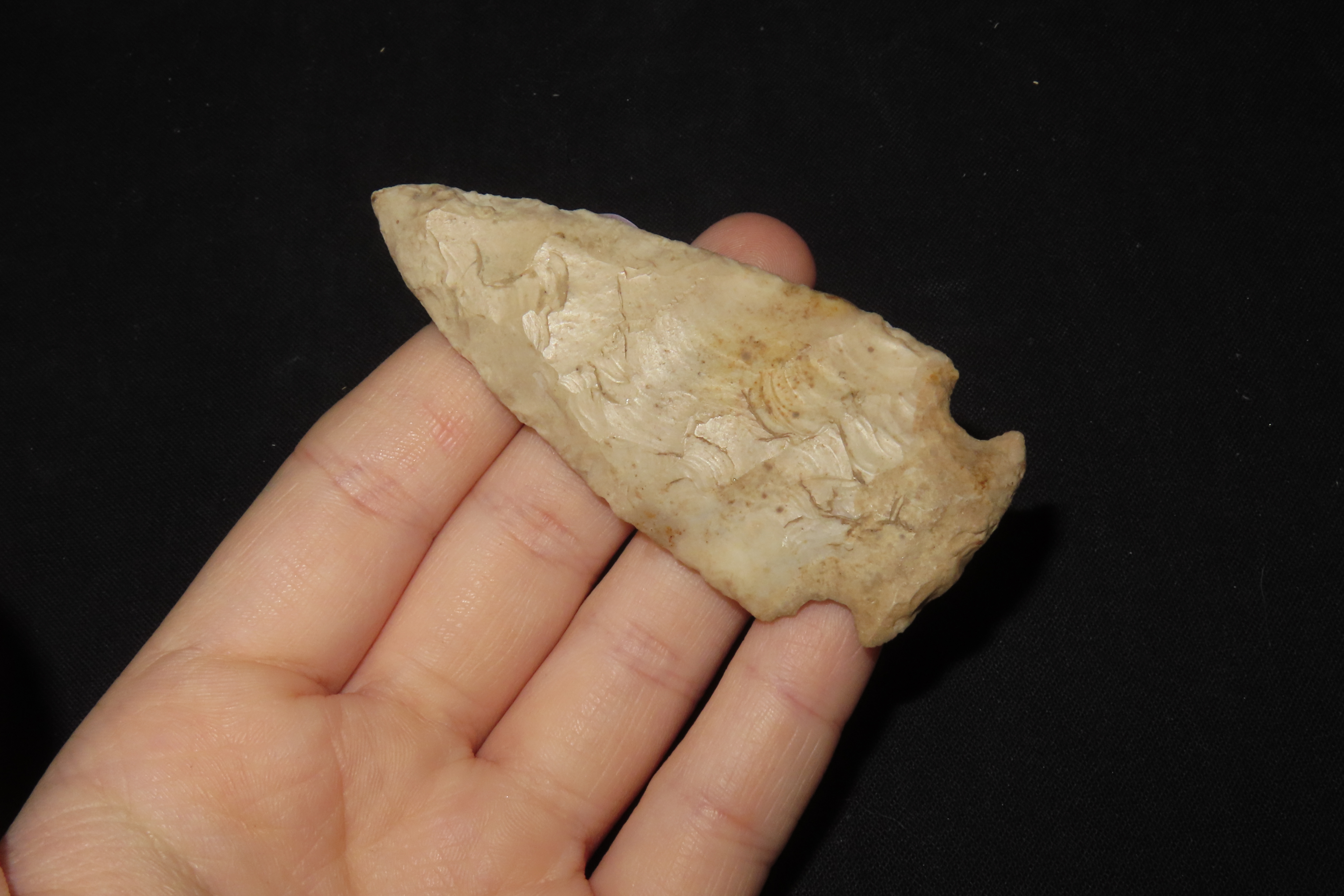 3" Gibson Point, Calhoun Co., Illinois